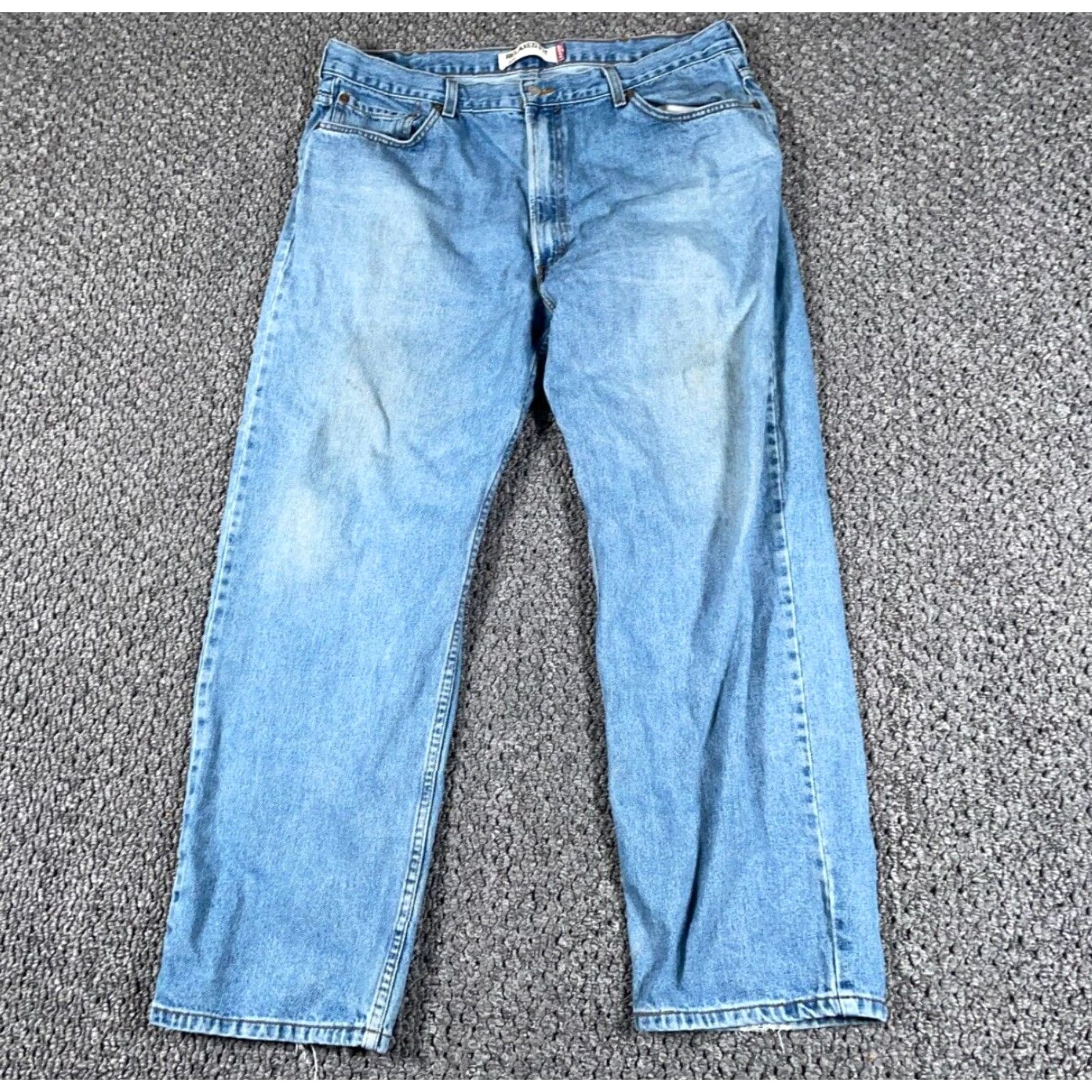 Levi's VINTAGE Levi's Jeans 550 Relaxed Fit 42 x 31 Blue Denim 90s Grunge Retro 5-Pocket Mens Jeans Brand Levi's Size US 42 / EU 58 - 2 Thumbnail