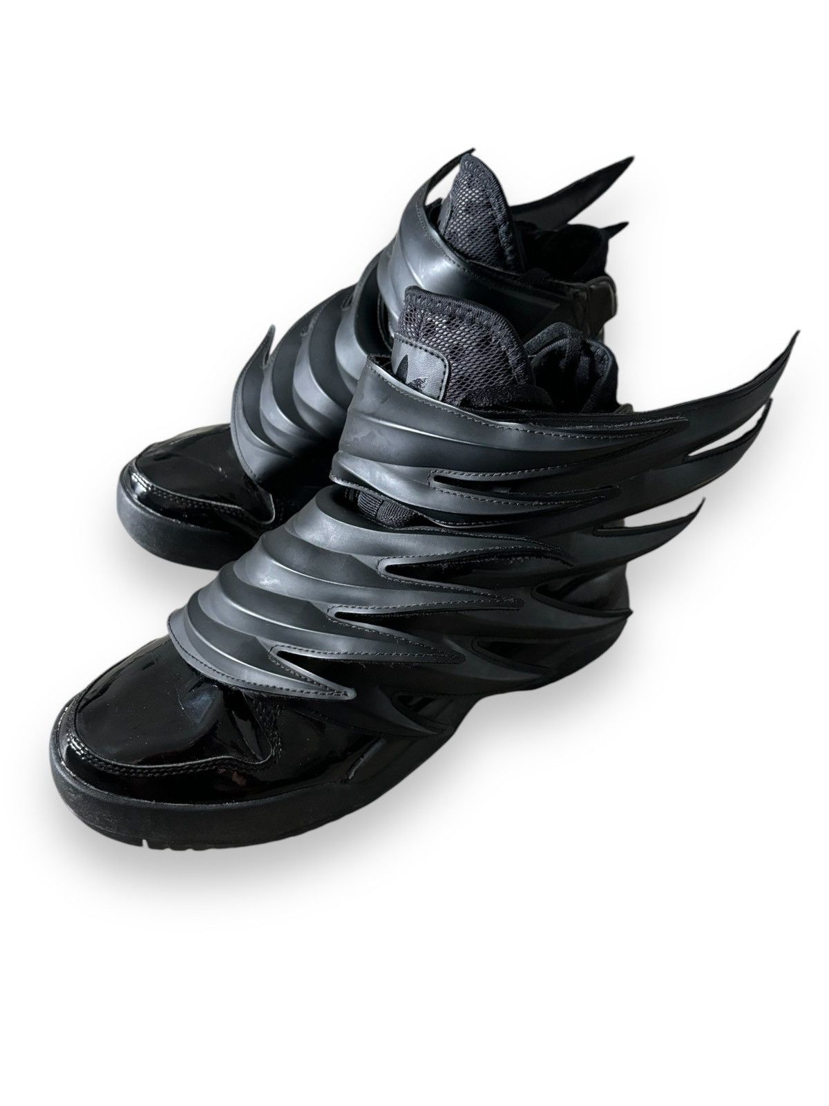 Adidas Deadstock Jeremy Scott Adidas Jeremy Scott Wings 3.0 dark knight Batman D66468 Grailed