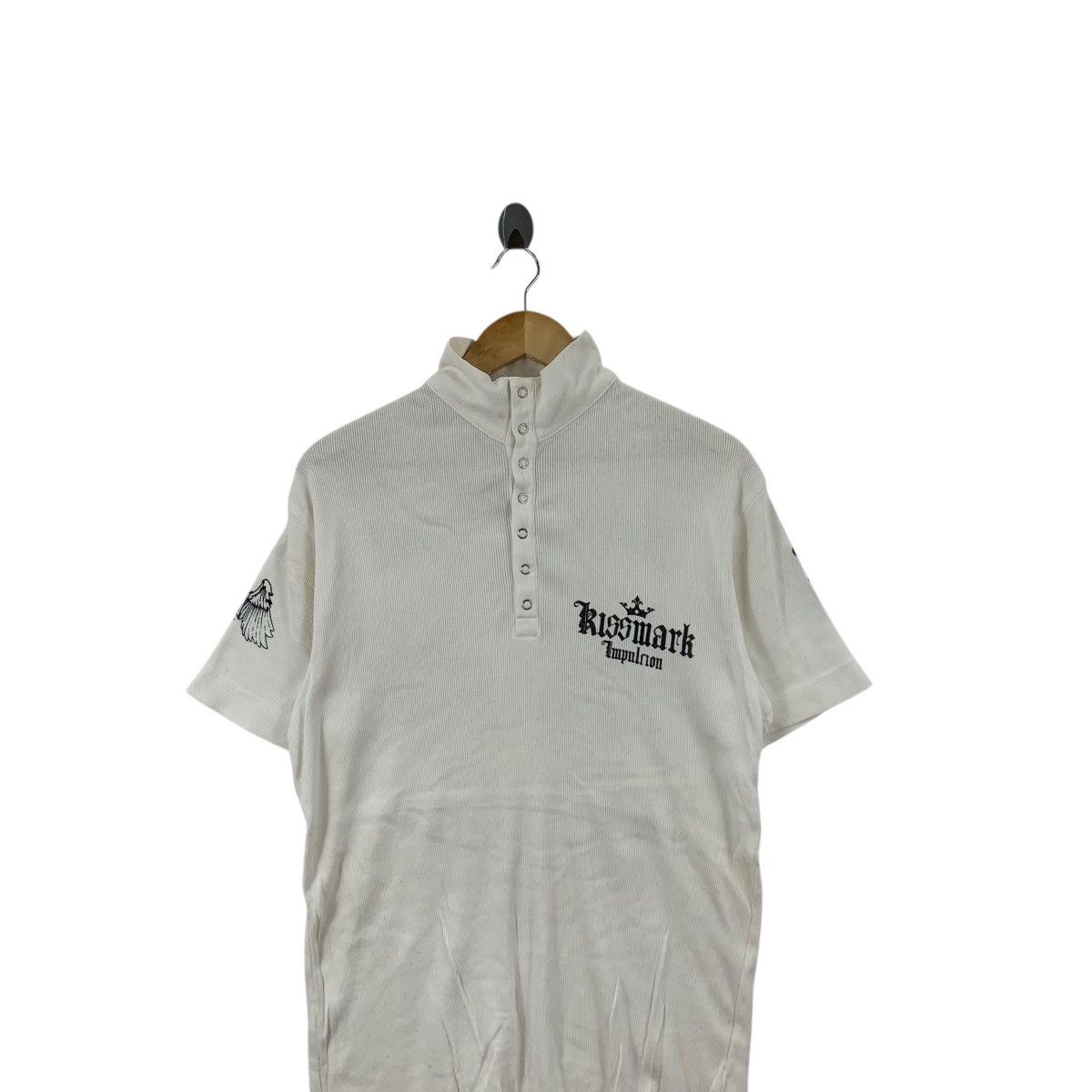 Other KISSMARK JAPAN Nobody Is Equal Bones Skull Polo Tee Shirt Size US S / EU 44-46 / 1 - 3 Thumbnail