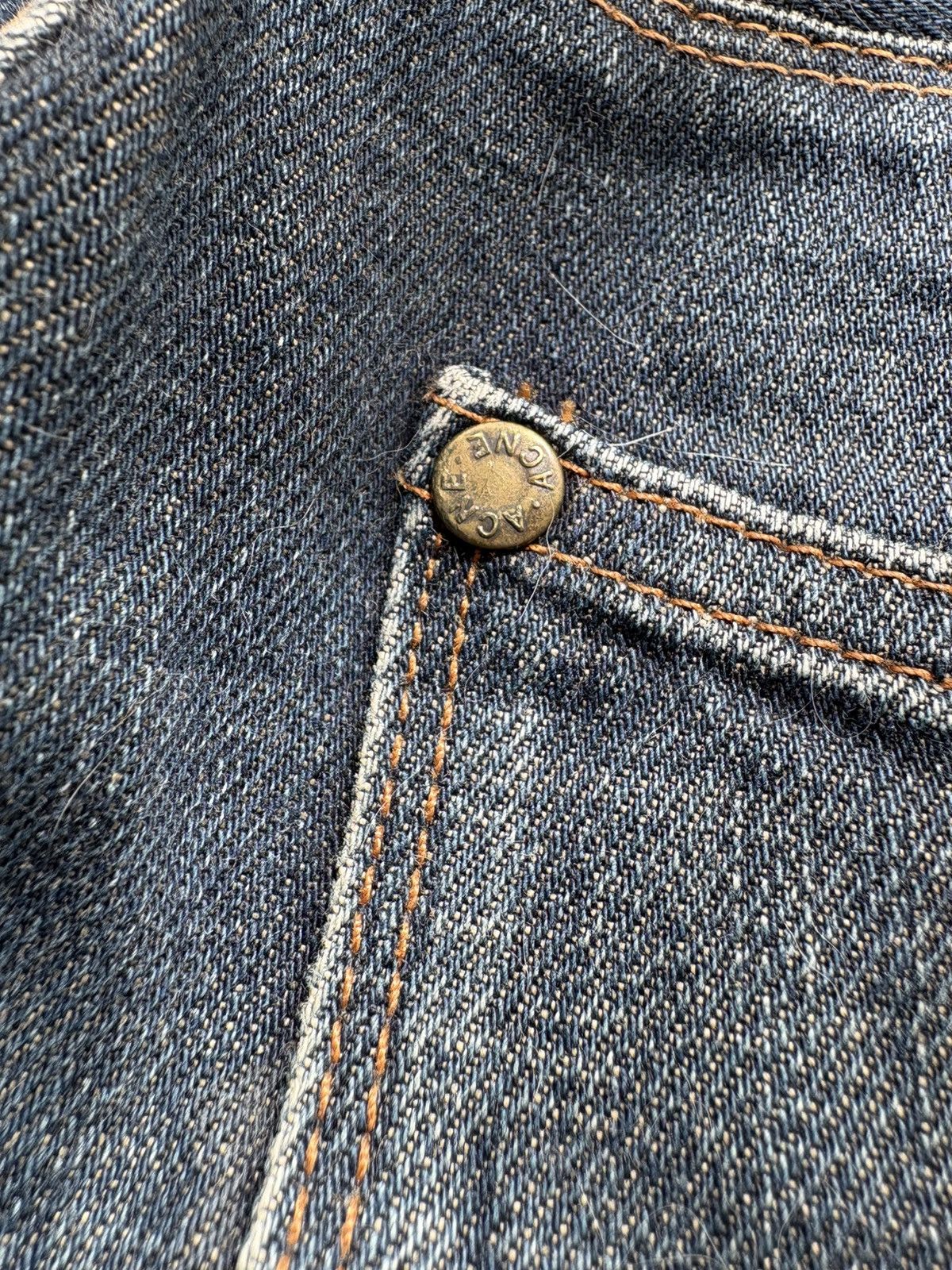 Acne Studios Acne Studios Max Raw Denim Jeans Size US 30 / EU 46 - 10 Thumbnail
