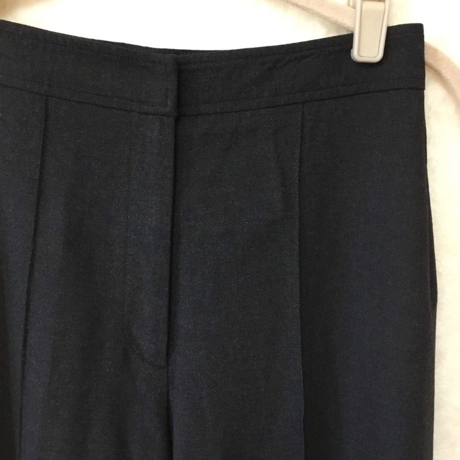 DKNY DKNY Dark Gray High-Waist Dress Pants Size 26" / US 2 / IT 38 - 3 Thumbnail
