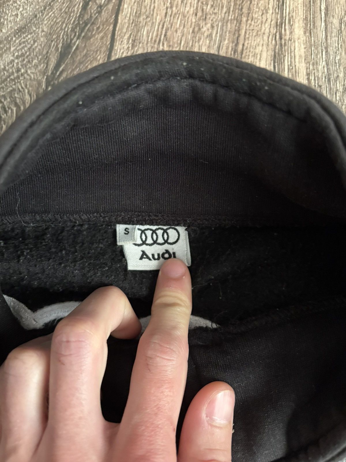 Audi × Vintage Vintage Distressed Audi Racing Zip Up Sweatshirt Zipper Size US S / EU 44-46 / 1 - 7 Thumbnail