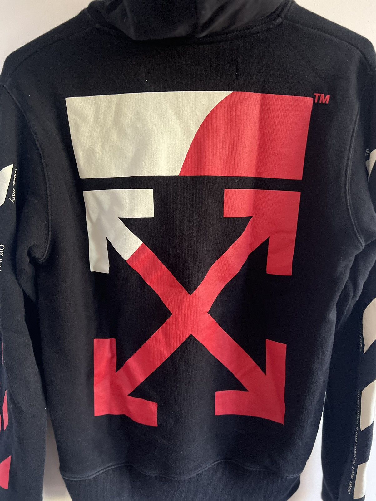 Off-White Off white split logo Hoodie Size US S / EU 44-46 / 1 - 9 Thumbnail