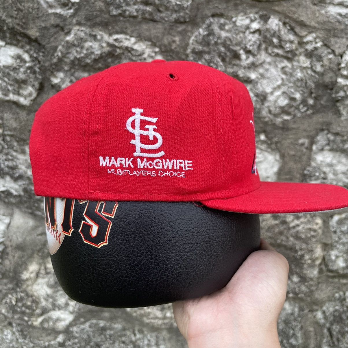 MLB × New Era × Vintage Vintage Mark McGwire Home Run Record New Era Snapback Hat Size ONE SIZE - 4 Thumbnail