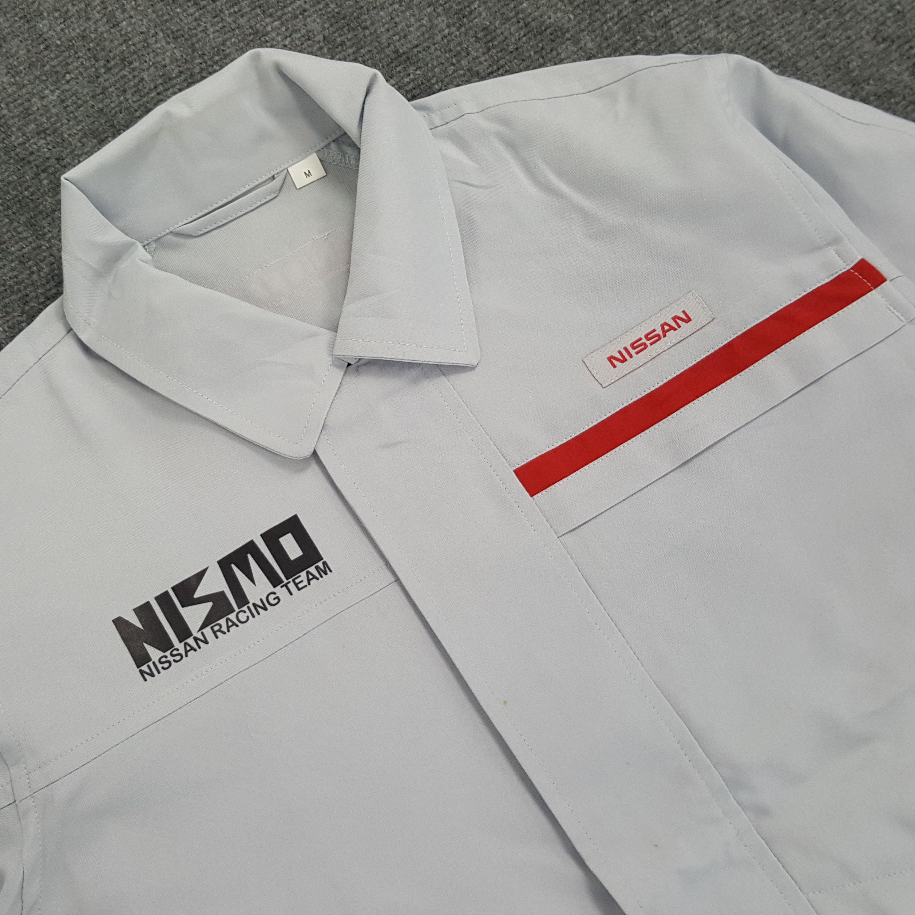 Japanese Brand × Vintage Nismo Nissan Racing Team Custom Coverall Jacket Size US M / EU 48-50 / 2 - 4 Thumbnail