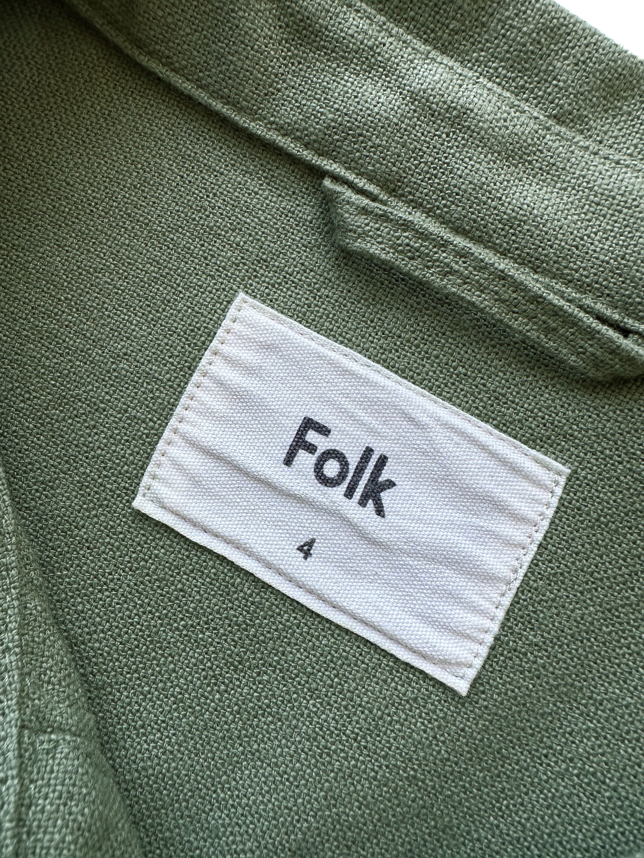 Folk FOLK Twill Assembly Olive Jacket Size US L / EU 52-54 / 3 - 2 Thumbnail