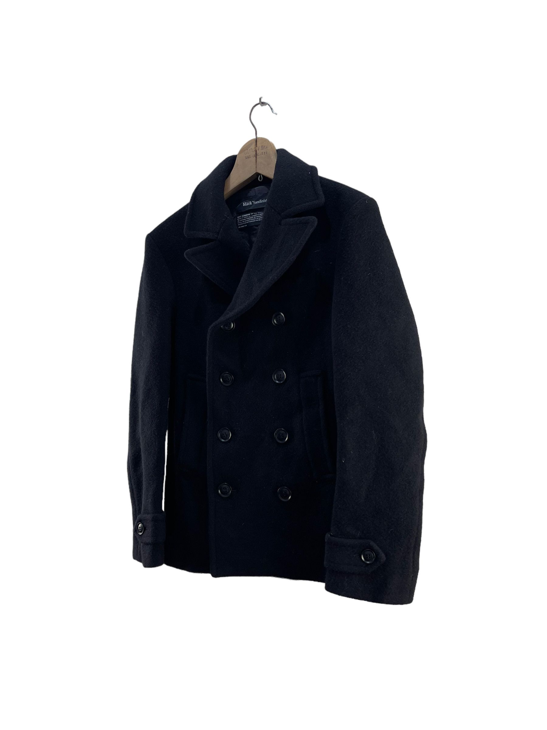 Sandinista MFG Sandinista Black Wool Jacket Size M / US 6-8 / IT 42-44 - 5 Thumbnail