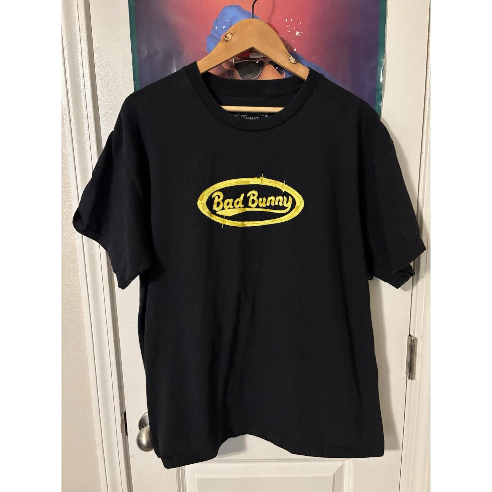 Vintage Bad Bunny~Truck~El Ultimo Del Mundo Tour~Concert Black~Large Size US L / EU 52-54 / 3 - 1 Thumbnail