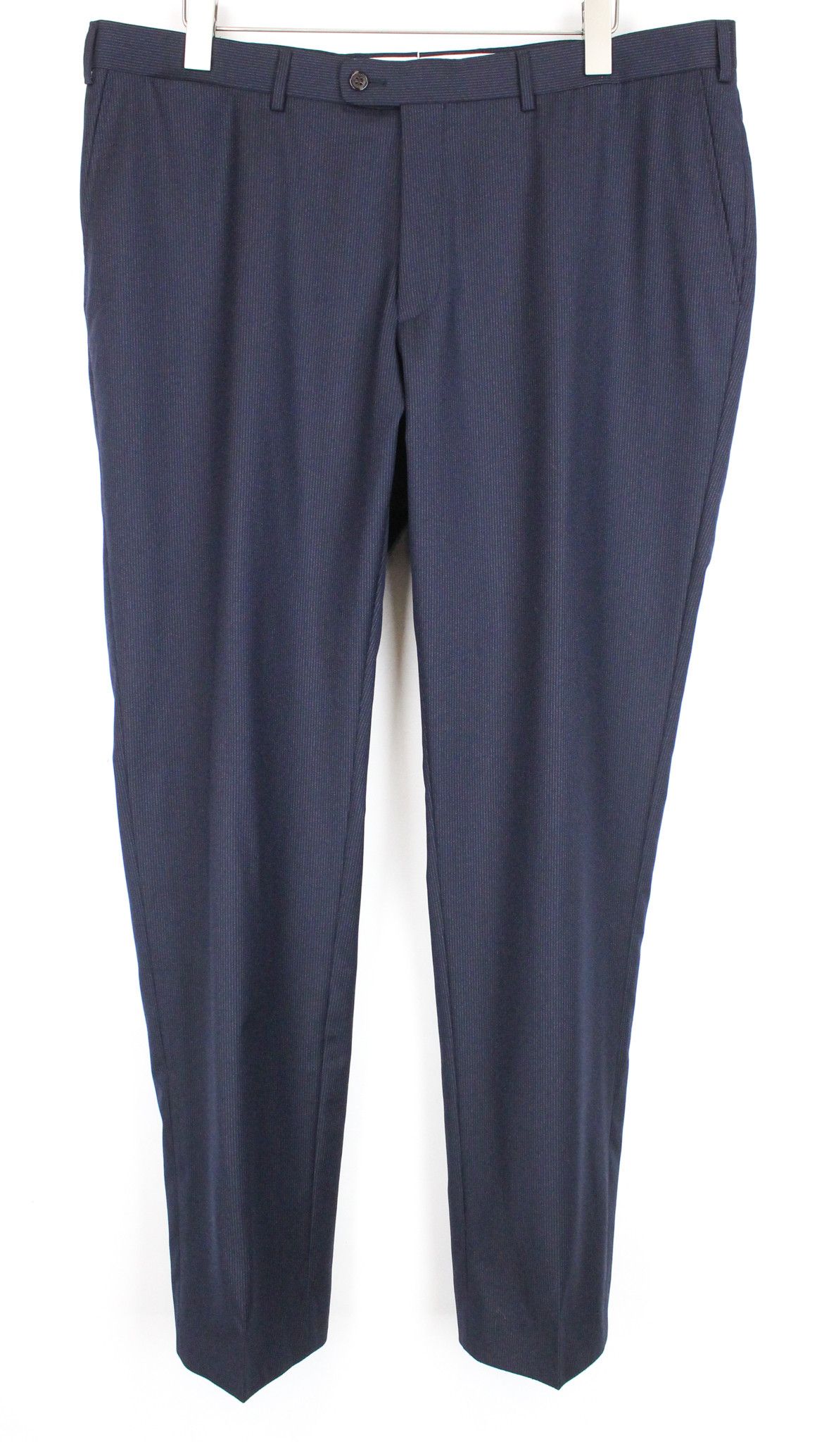 Suitsupply UK42S Navy Wool Pleated Trousers 66867 Size US 42 / EU 58 - 1 Thumbnail