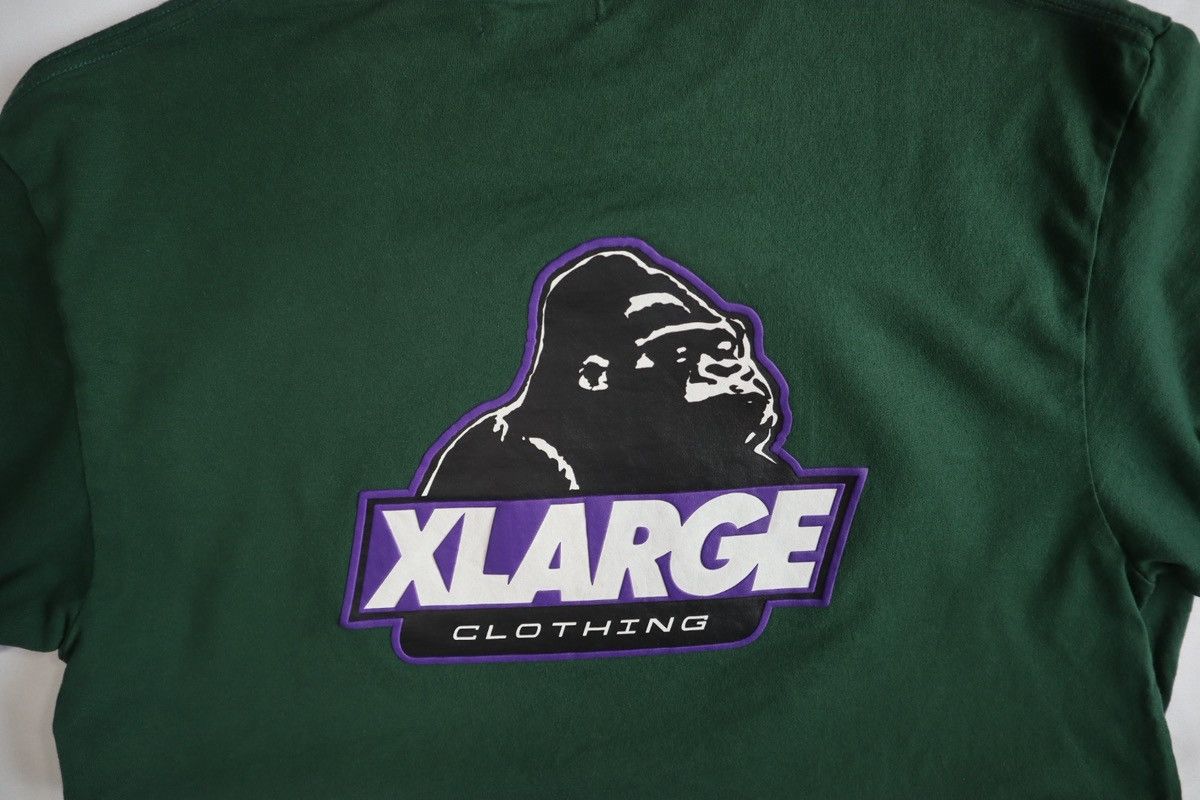 Xlarge XLARGE Gorilla Logo Tee – Forest Green / Purple Print Size US M / EU 48-50 / 2 - 7 Thumbnail