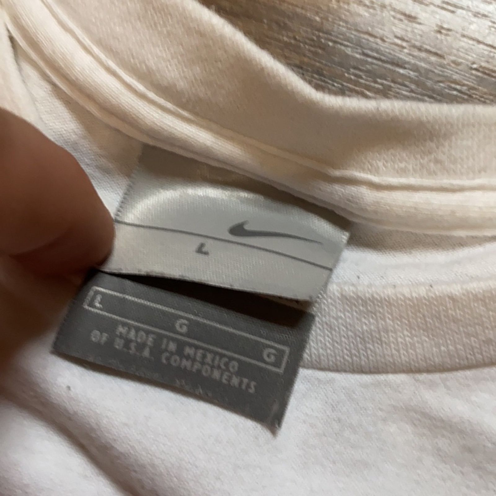 Nike Y2K Nike Just Do It Short Sleeve Size US L / EU 52-54 / 3 - 7 Thumbnail
