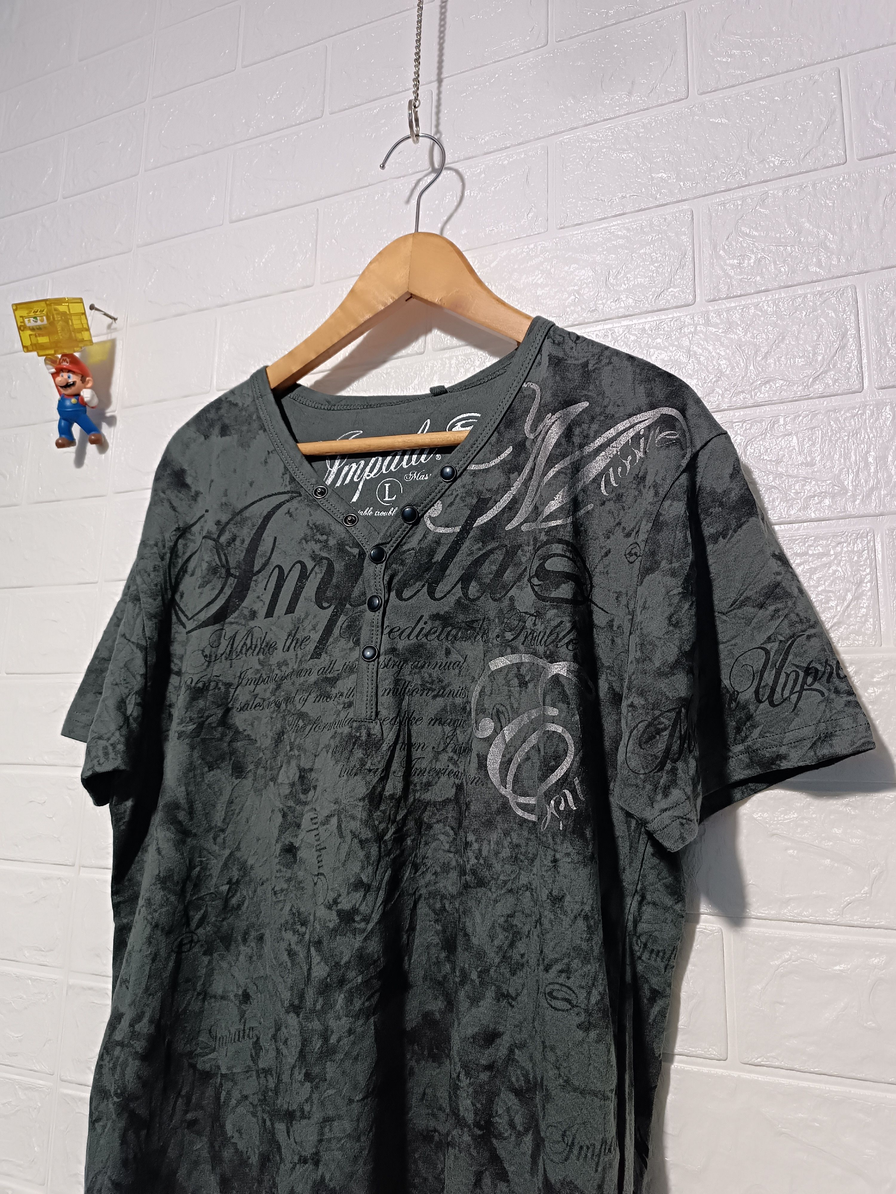 Vintage Vintage Impala Poem Seditionaries Short Sleeve T-shirt Size US L / EU 52-54 / 3 - 3 Thumbnail