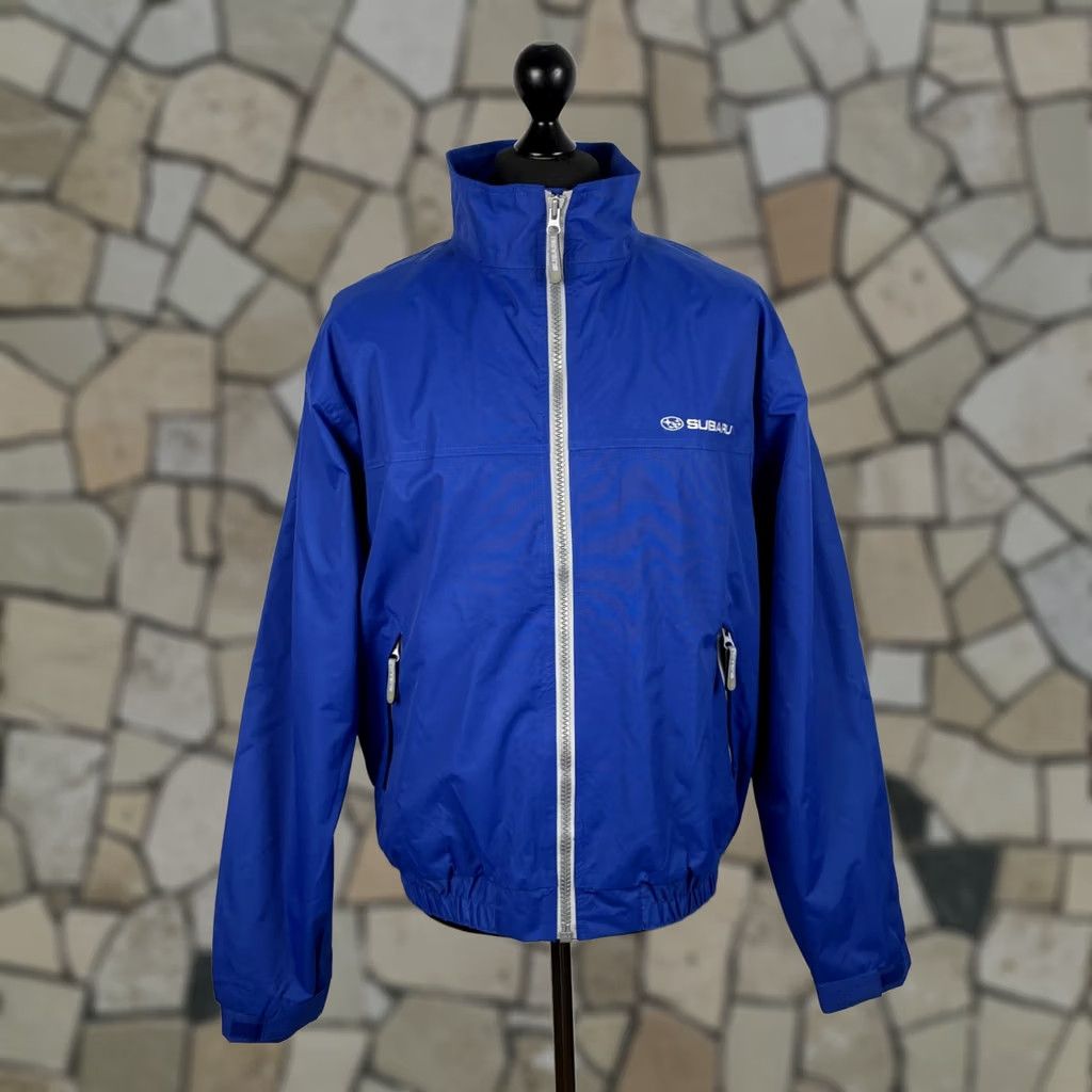 Vintage Subaru Jacket Blue L Men Size US L / EU 52-54 / 3 - 1 Thumbnail