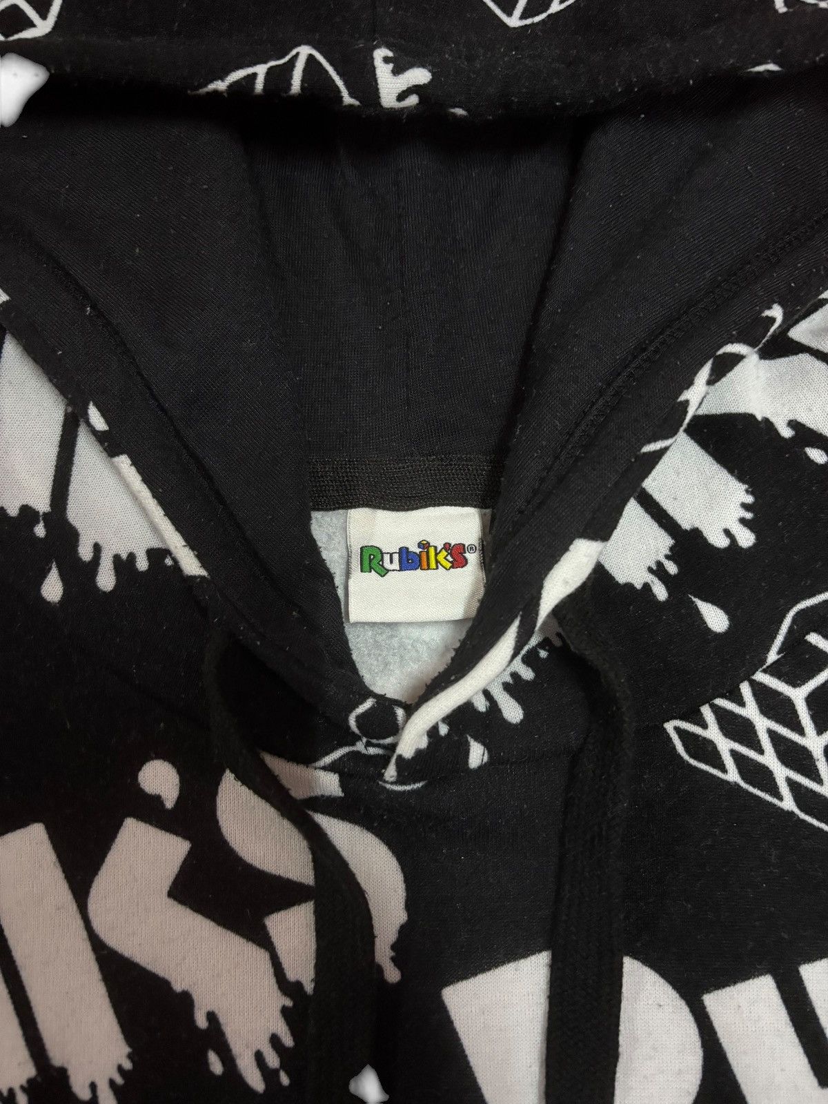Japanese Brand 90s Vtg Rubik’s Full Printed 3d Logo Hoodie Size US XL / EU 56 / 4 - 9 Thumbnail
