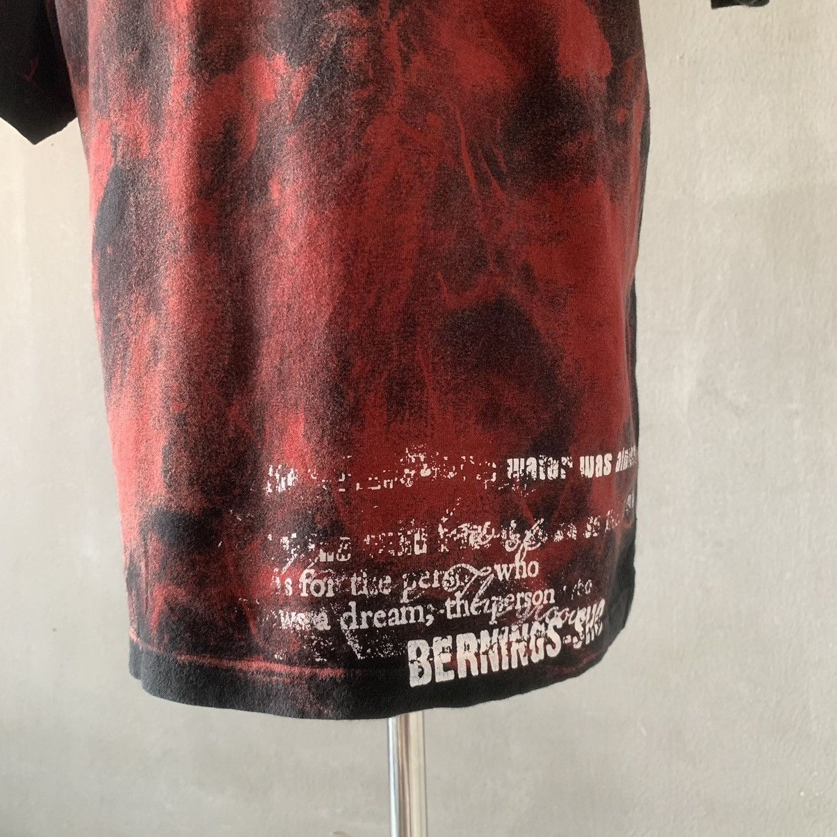 Le Grande Bleu (L.G.B.) × Tornado Mart × Yasuyuki Ishii Bernings Sho Blood Poems Shirt Size US L / EU 52-54 / 3 - 8 Thumbnail