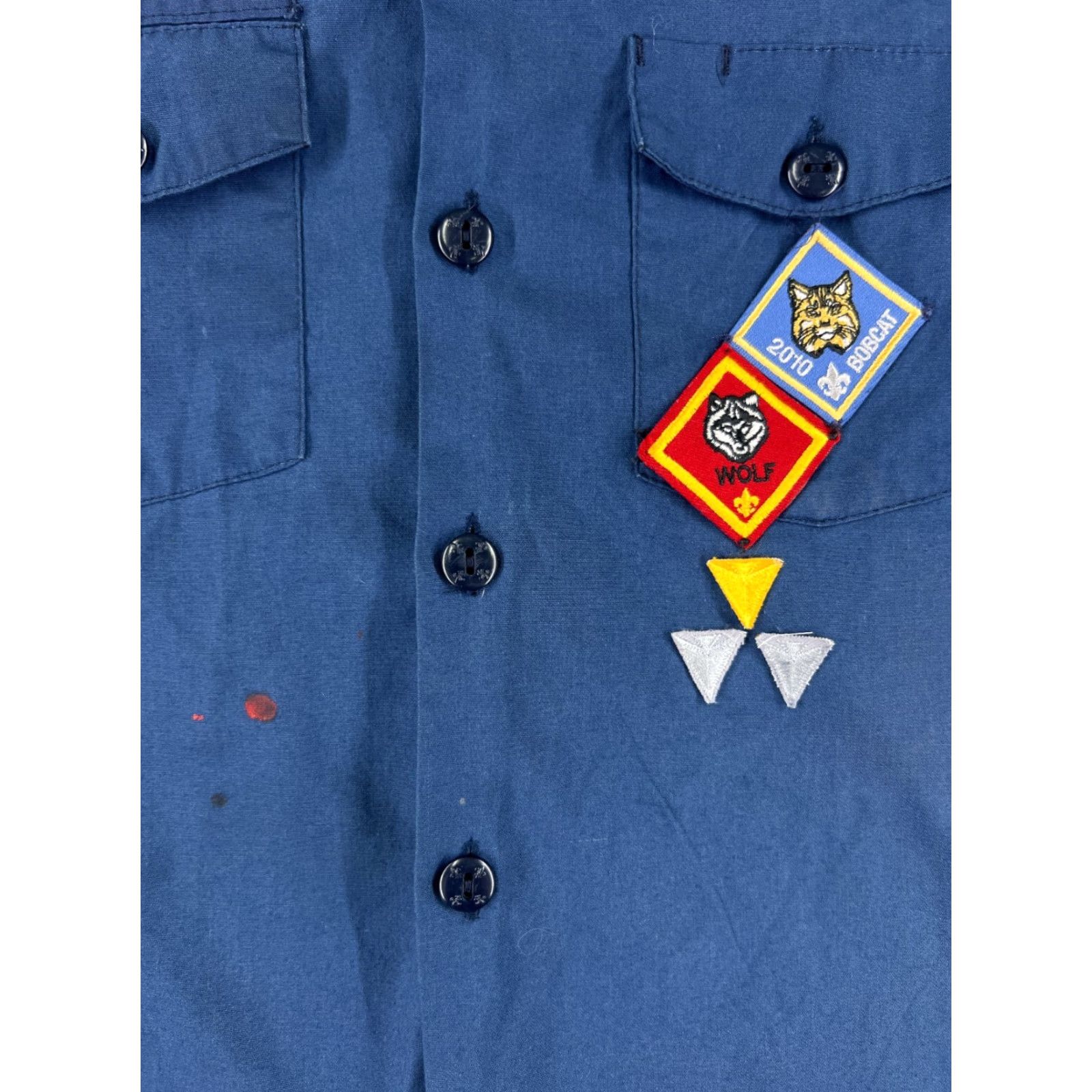 Vintage VINTAGE Boy Scouts of America Shirt Mens M Blue 2000 Y2K Utah Patch Apparel Read Size US M / EU 48-50 / 2 - 7 Thumbnail