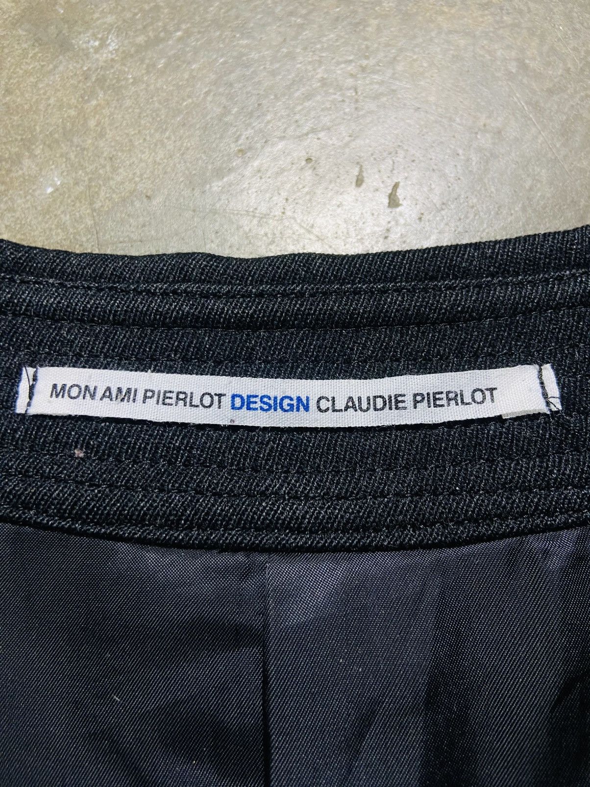 Japanese Brand Mon Ami Pierlot Double Breasted Long Jacket Size US L / EU 52-54 / 3 - 12 Thumbnail