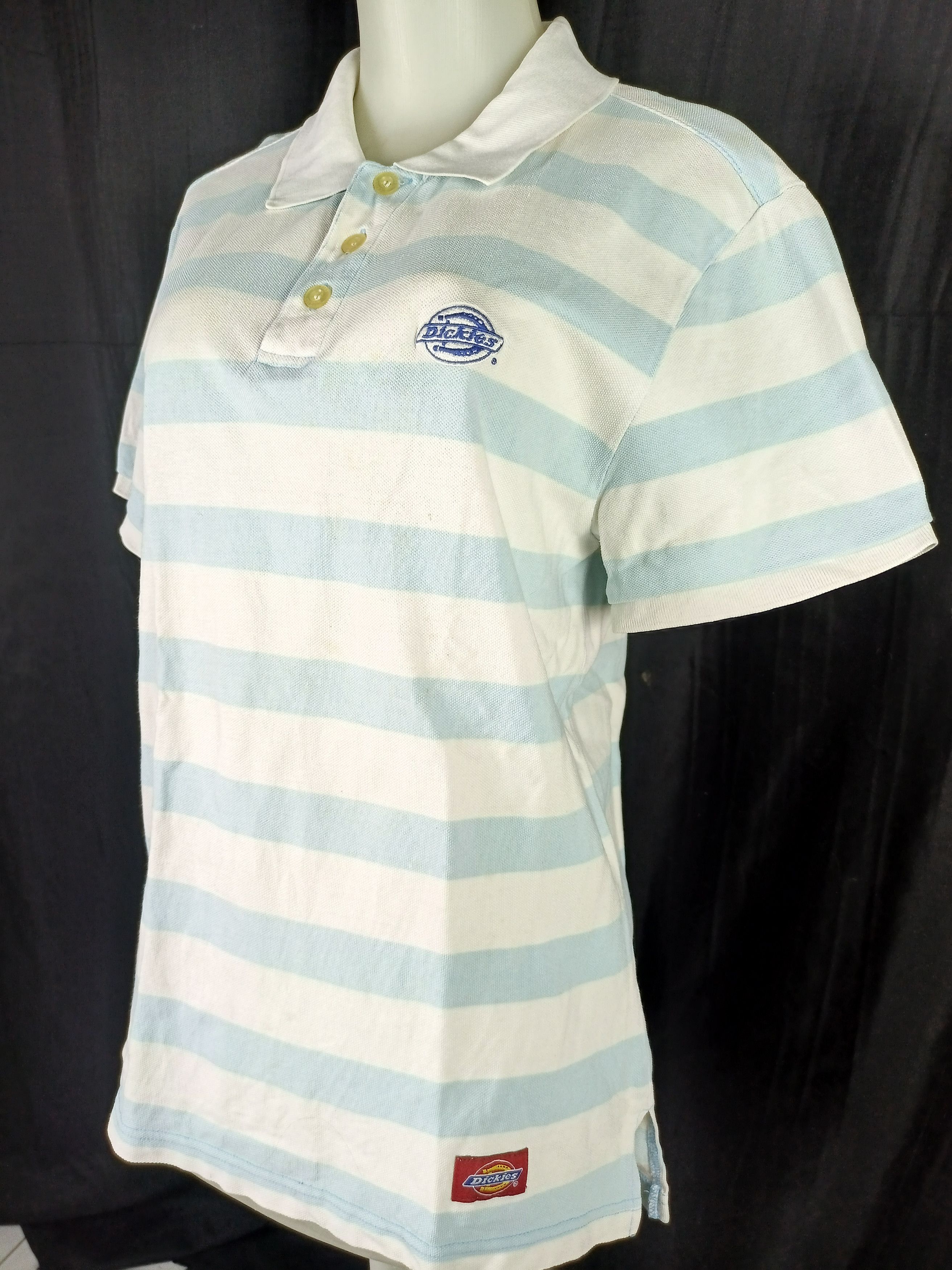 Dickies × Vintage Dickies Striped polo t-shirt Size US M / EU 48-50 / 2 - 3 Thumbnail