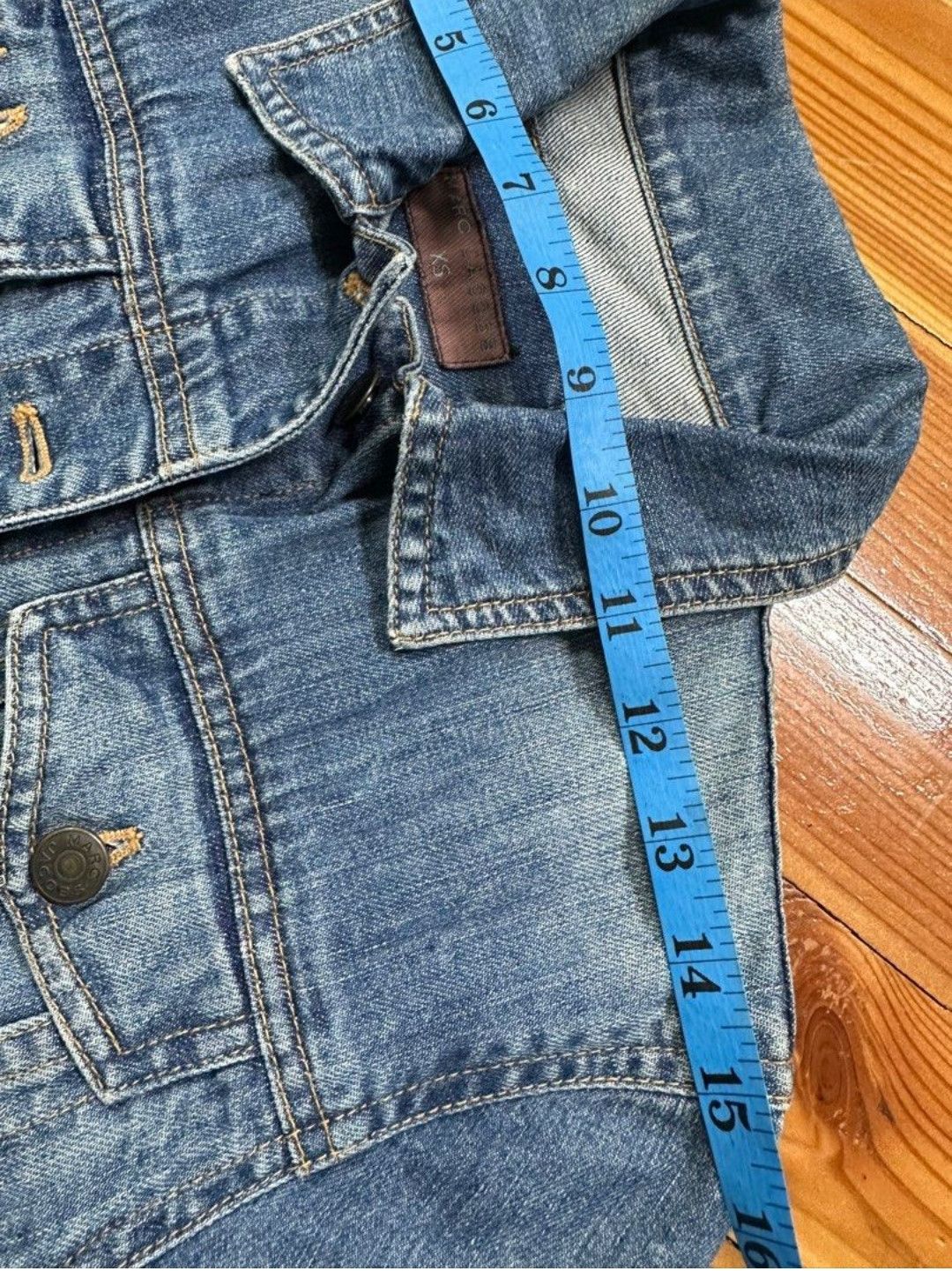 Designer × Marc Jacobs MARC JACOBS DENIM JACKET Size XS / US 0-2 / IT 36-38 - 10 Thumbnail