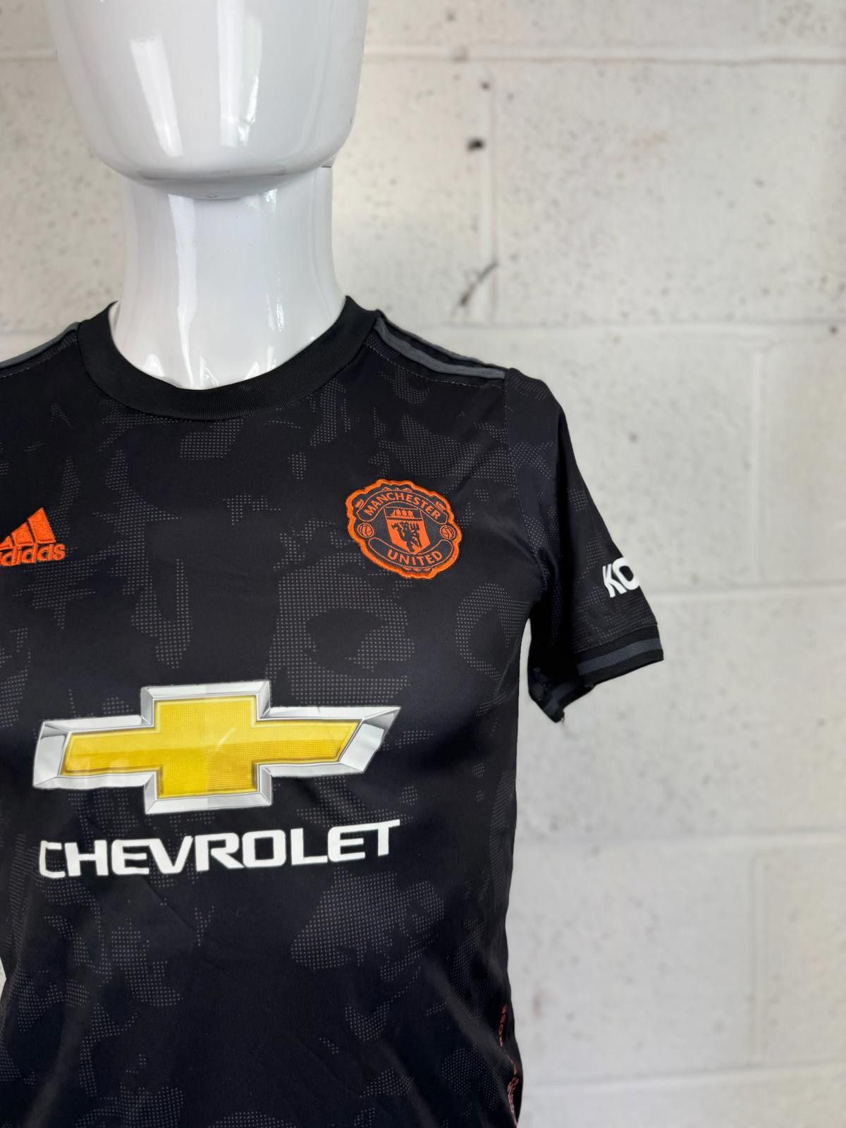 Adidas Adidas Manchester United Black Soccer Jersey Mens Size S Size US S / EU 44-46 / 1 - 2 Thumbnail