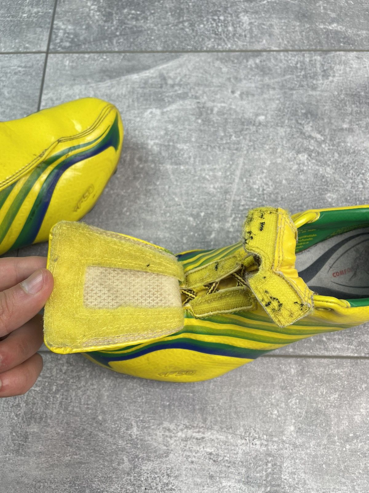 Adidas Adidas Tunit +F50 Brazil World Cup Limited Football Boots Size US 7 / EU 40 - 12 Thumbnail