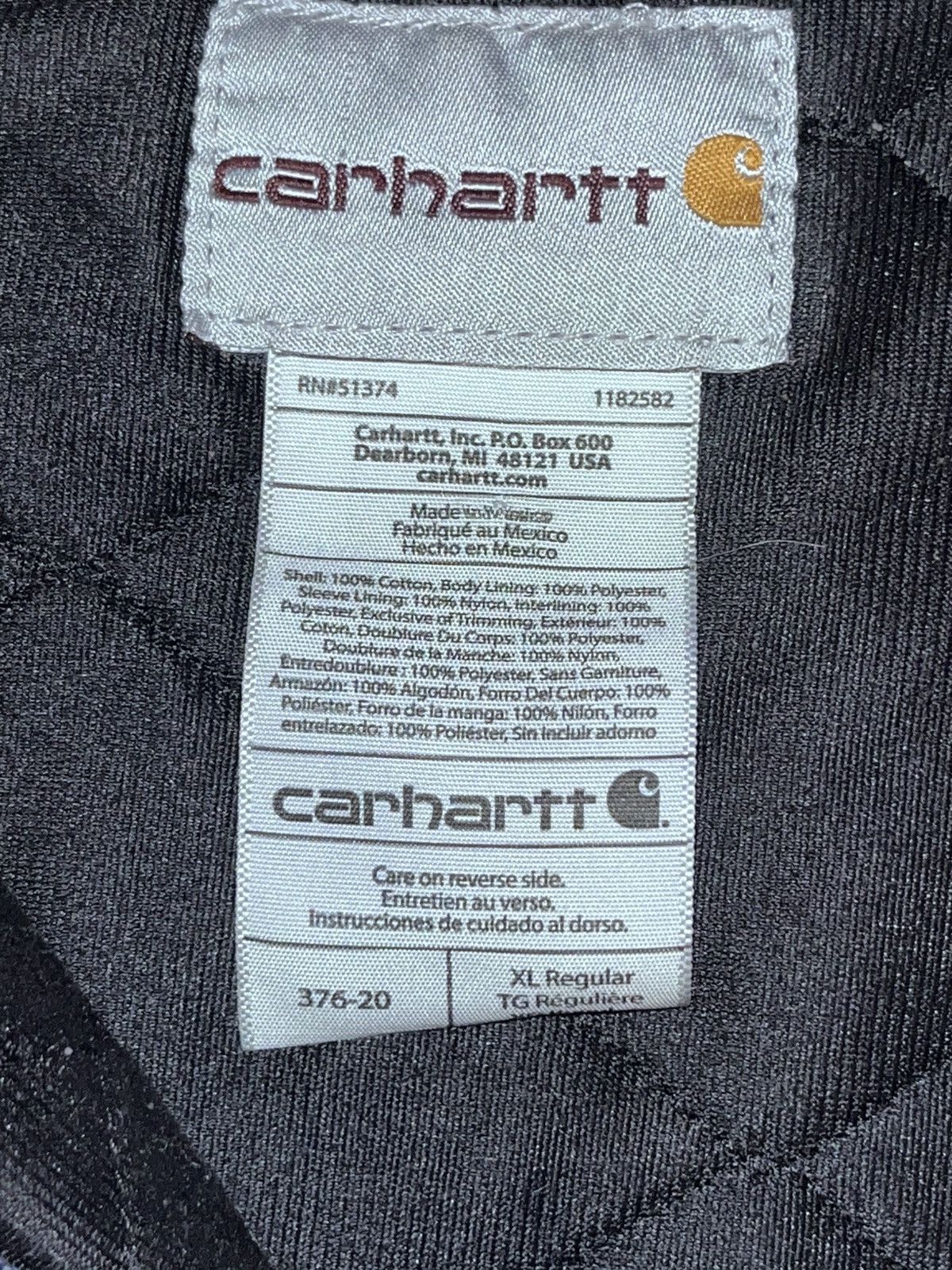 Carhartt Carhartt blue jacket hoodie Size US XL / EU 56 / 4 - 3 Thumbnail