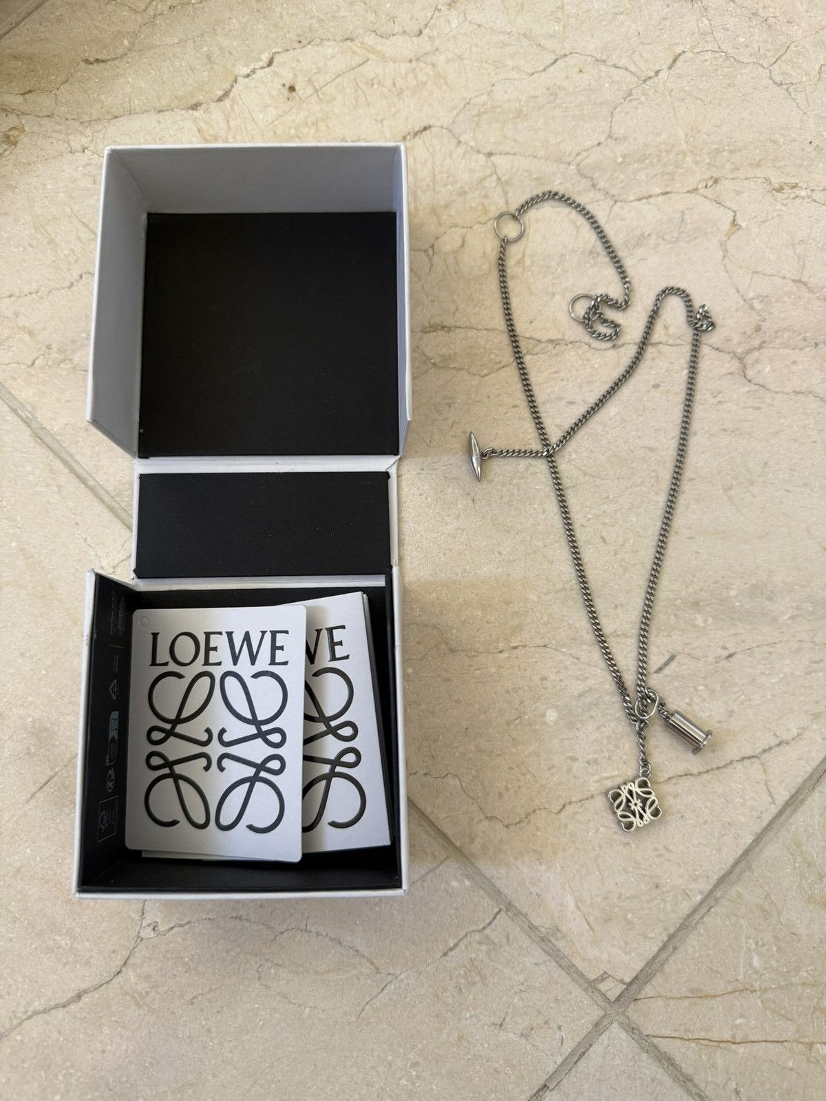 Loewe Loewe Personalisation Anagram Necklace Size ONE SIZE - 6 Thumbnail