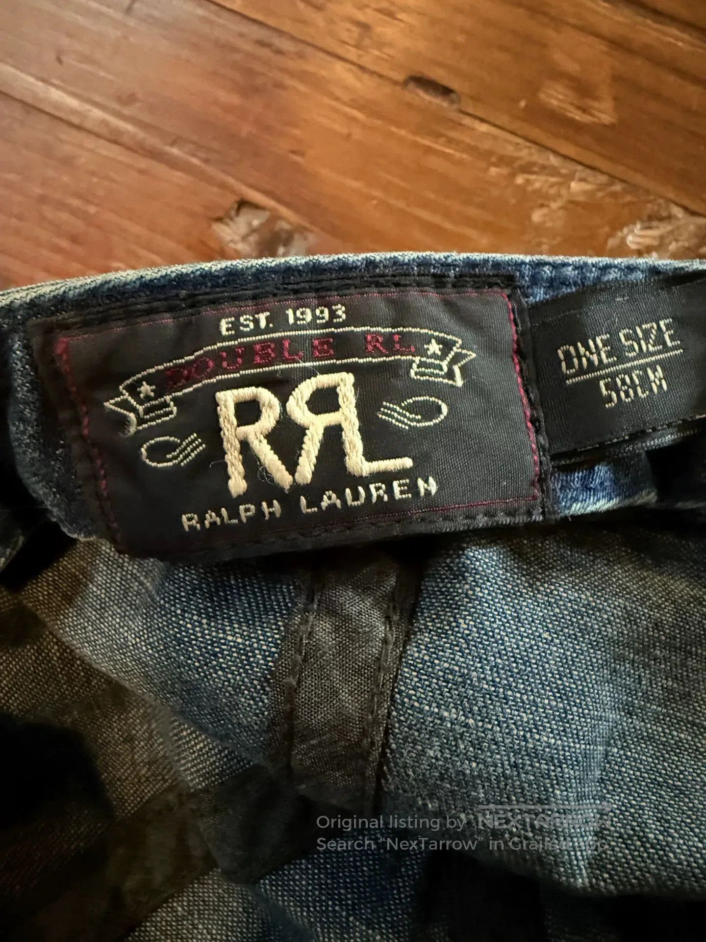 RRL Ralph Lauren RRL Ralph Lauren Denim Beret. Size ONE SIZE - 3 Thumbnail