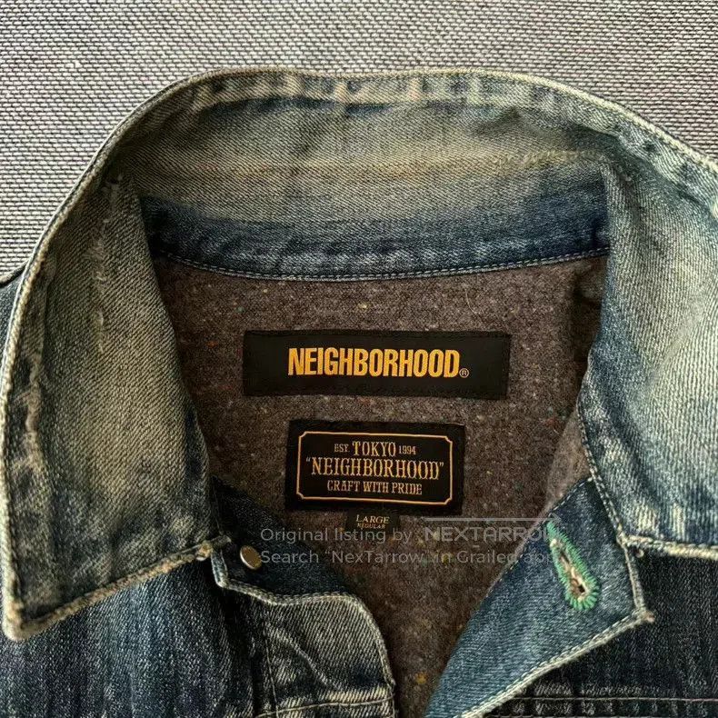 Neighborhood Neighborhood 19aw Savage Denim Jacket. Size US L / EU 52-54 / 3 - 3 Thumbnail