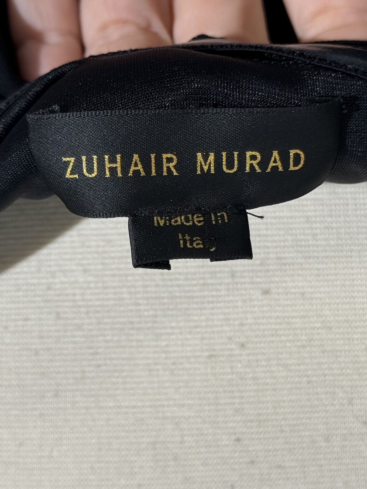 Zuhair Murad Brand New US 6 ZUHAIR MURAD Fitted Off-Shoulder Evening Gown Size M / US 6-8 / IT 42-44 - 9 Thumbnail