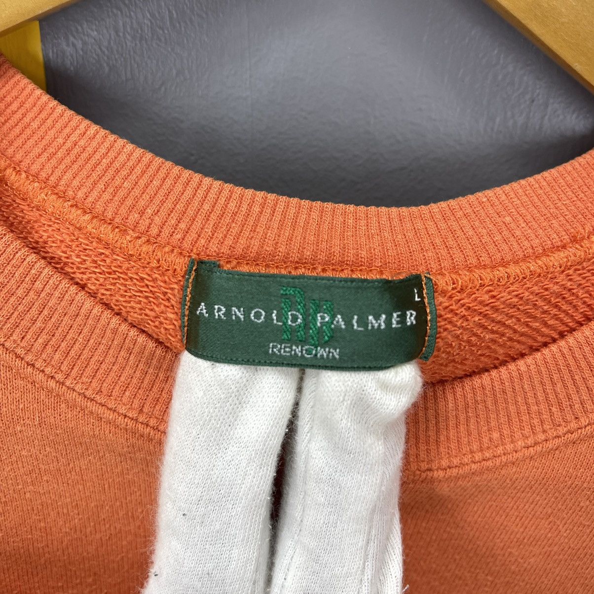 RENOWN 90s Vintage ARNOLD PALMER Crew Neck Sweatshirt #1423/AX Size US L / EU 52-54 / 3 - 5 Thumbnail