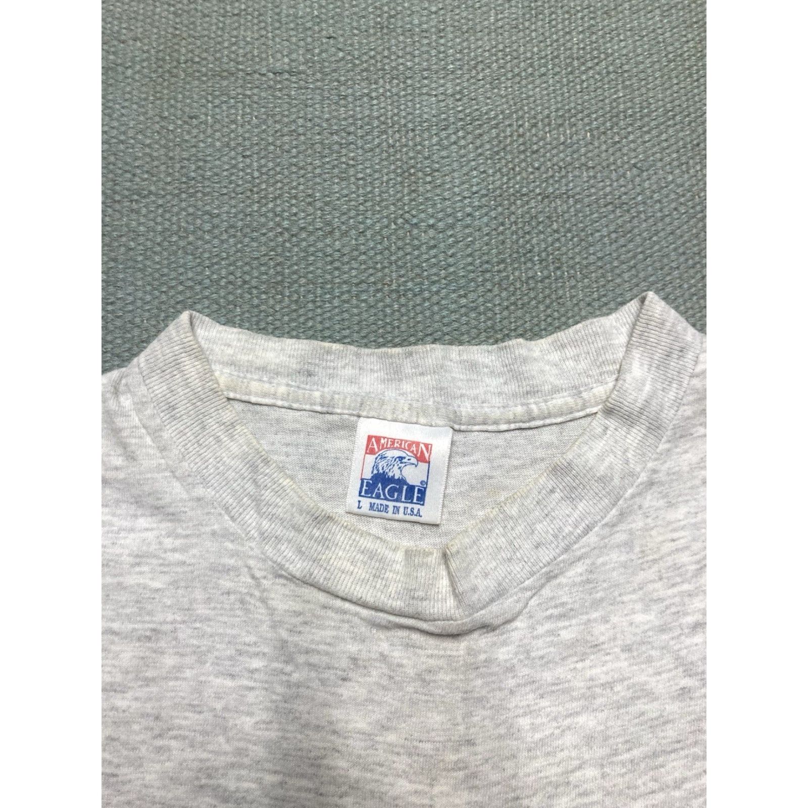 NCAA VINTAGE Florida Gators College NCAA Graphic T-Shirt | Single Stitch Large | Gray | Men’s T-Shirt Size US L / EU 52-54 / 3 - 6 Thumbnail