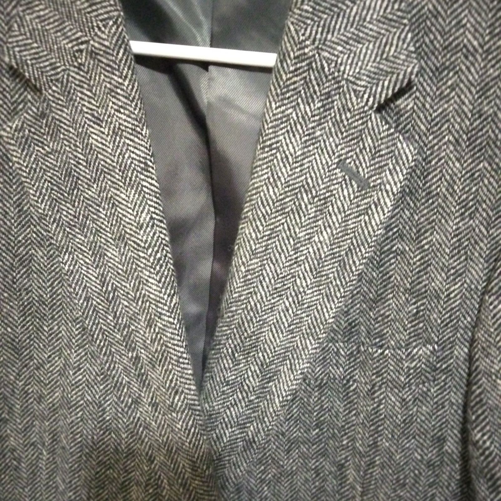 Other bernhard altmann Lamb wool 41r Suit Coat Blazer greys Size 42R - 2 Thumbnail