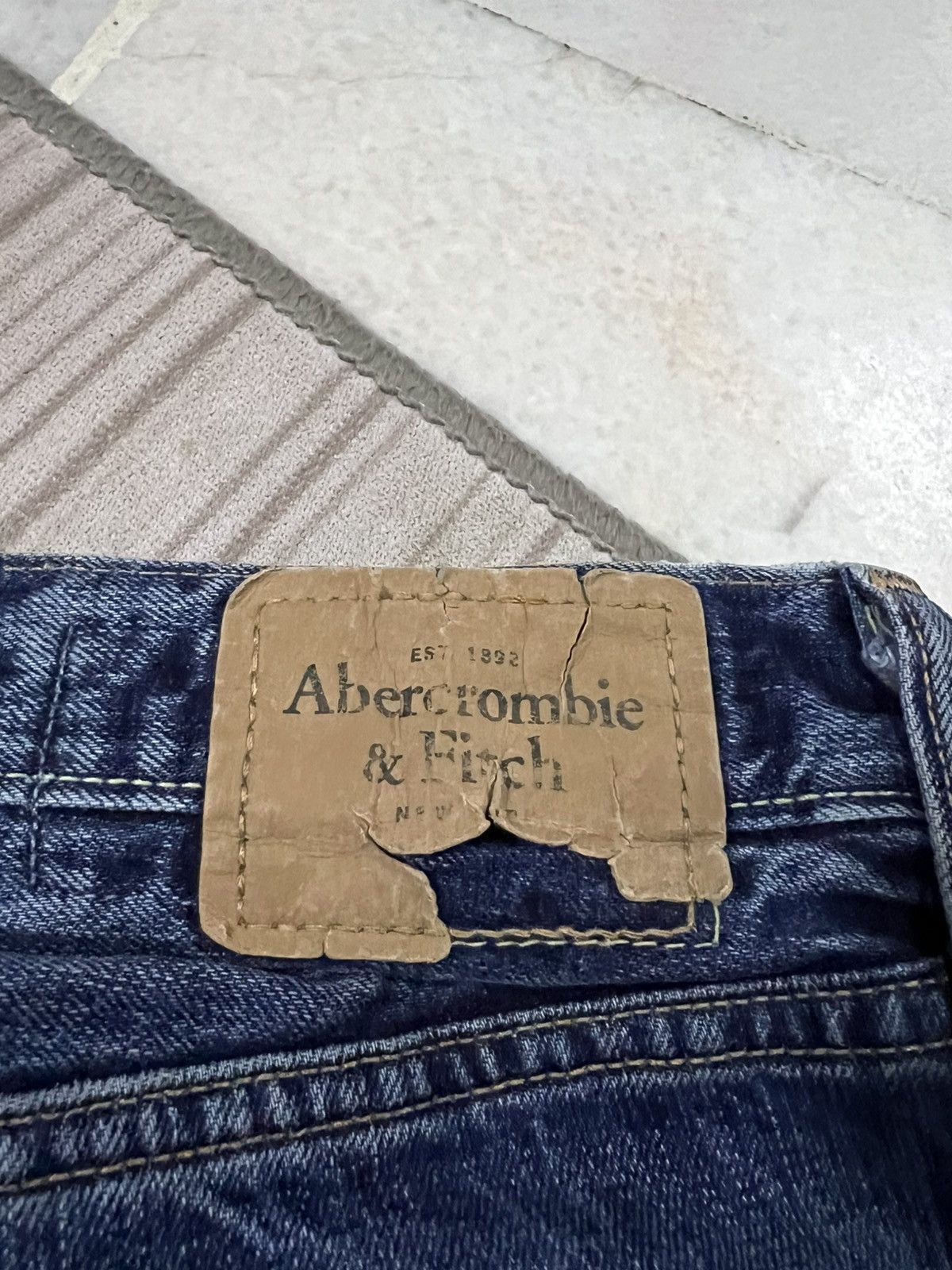 Abercrombie & Fitch × If Six Was Nine × Seditionaries ABERCROMBIE & FITCH FLARE PAINTER DENIM RARE Size US 33 - 20 Thumbnail