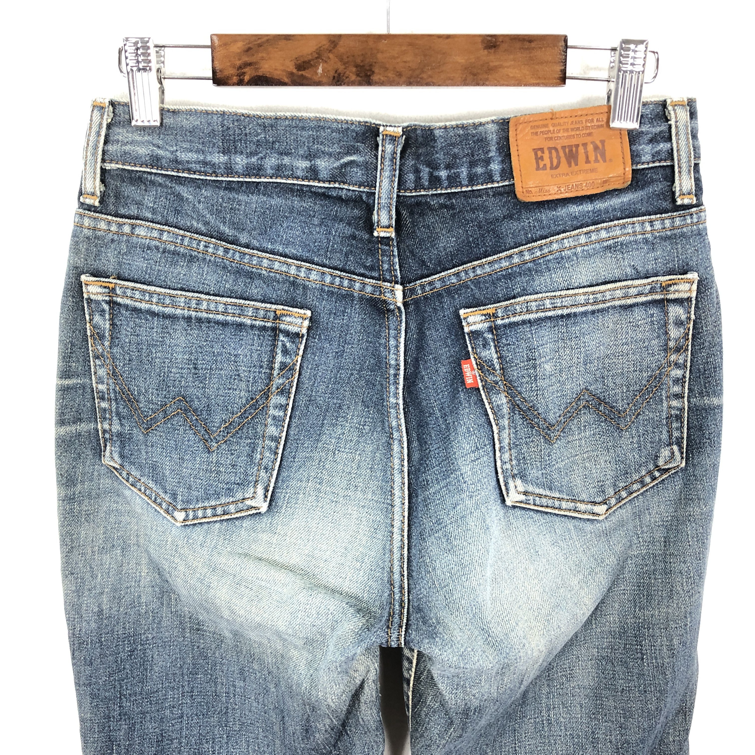 Edwin × Vintage 29 x 30 Vintage Edwin Flare Jeans L1357 Size US 29 - 6 Thumbnail