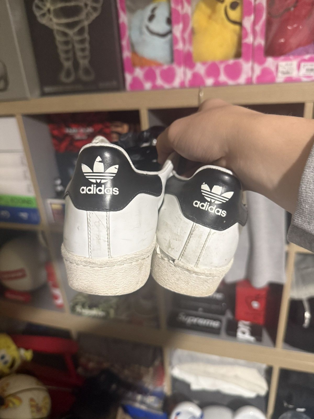 Adidas × Prada Adidas X Prada Black/White Superstar Sneakers Size US 10 / EU 43 - 7 Thumbnail