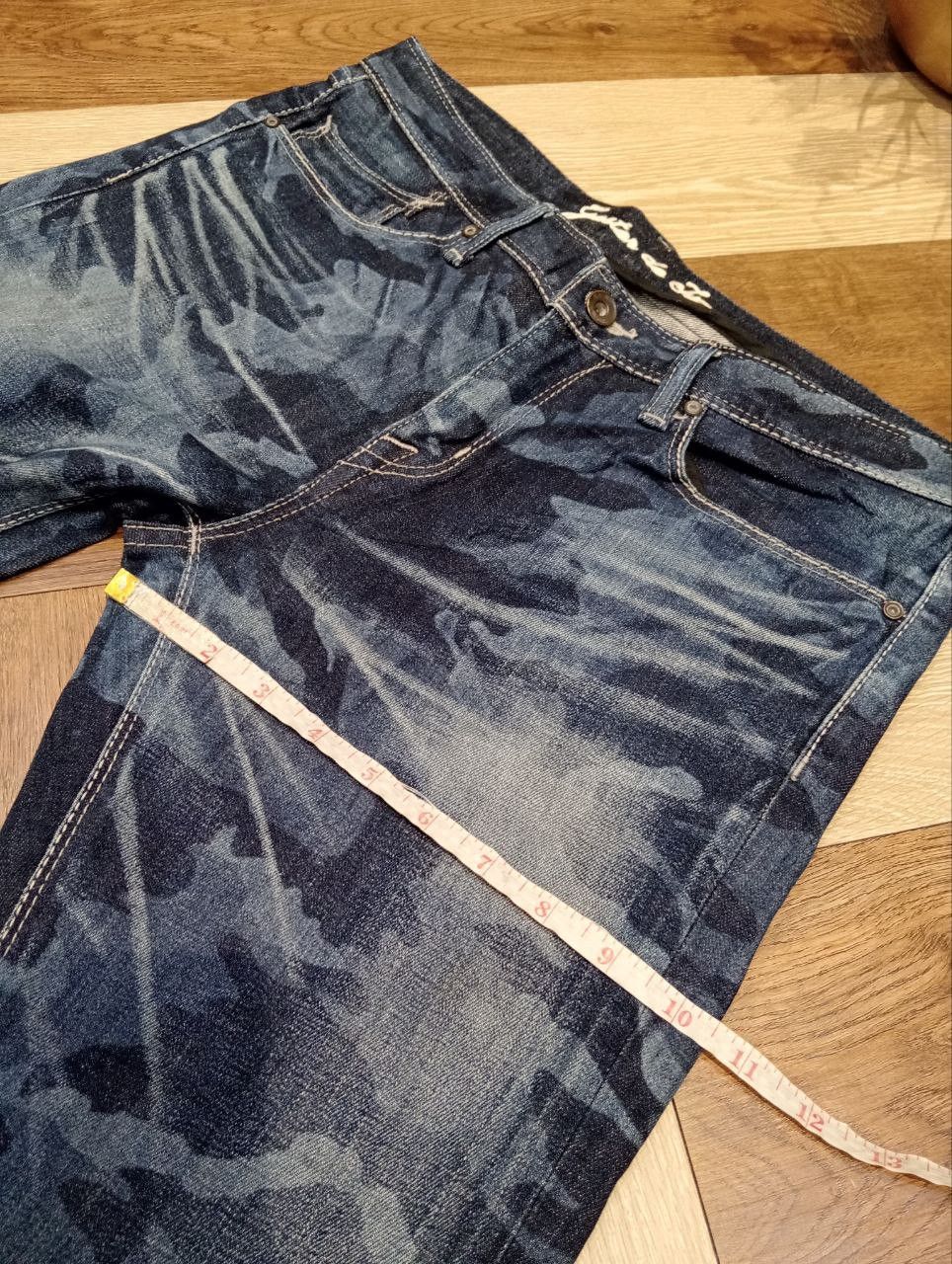 GOSTAR DE FUGA JAPANESE GOSTAR DE FUGA BLUE DENIM JEANS Size US 33 - 21 Thumbnail