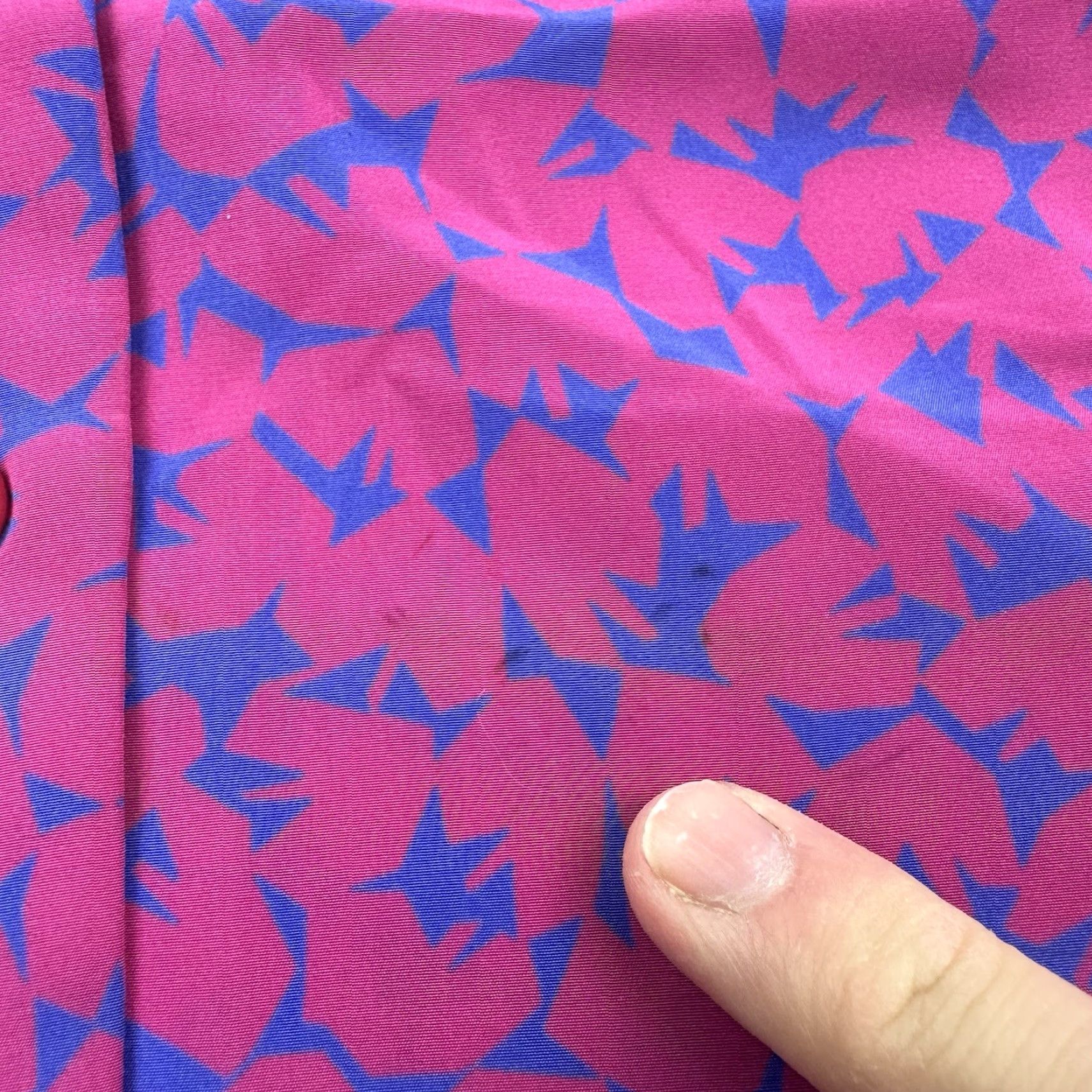 Pendleton VINTAGE Pendleton Button-Up Shirt Womens 14 Pink Geometric 90s Classic Womens Size XL / US 12-14 / IT 48-50 - 4 Thumbnail