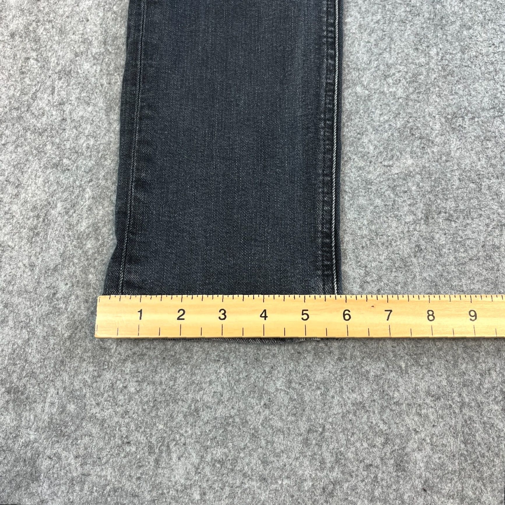 Hugo Boss HUGO BOSS Jeans Slim Delaware 32 Charcoal Wash Grey Stretch Denim 5-Pocket Mens Regular Size US 32 / EU 48 - 3 Thumbnail