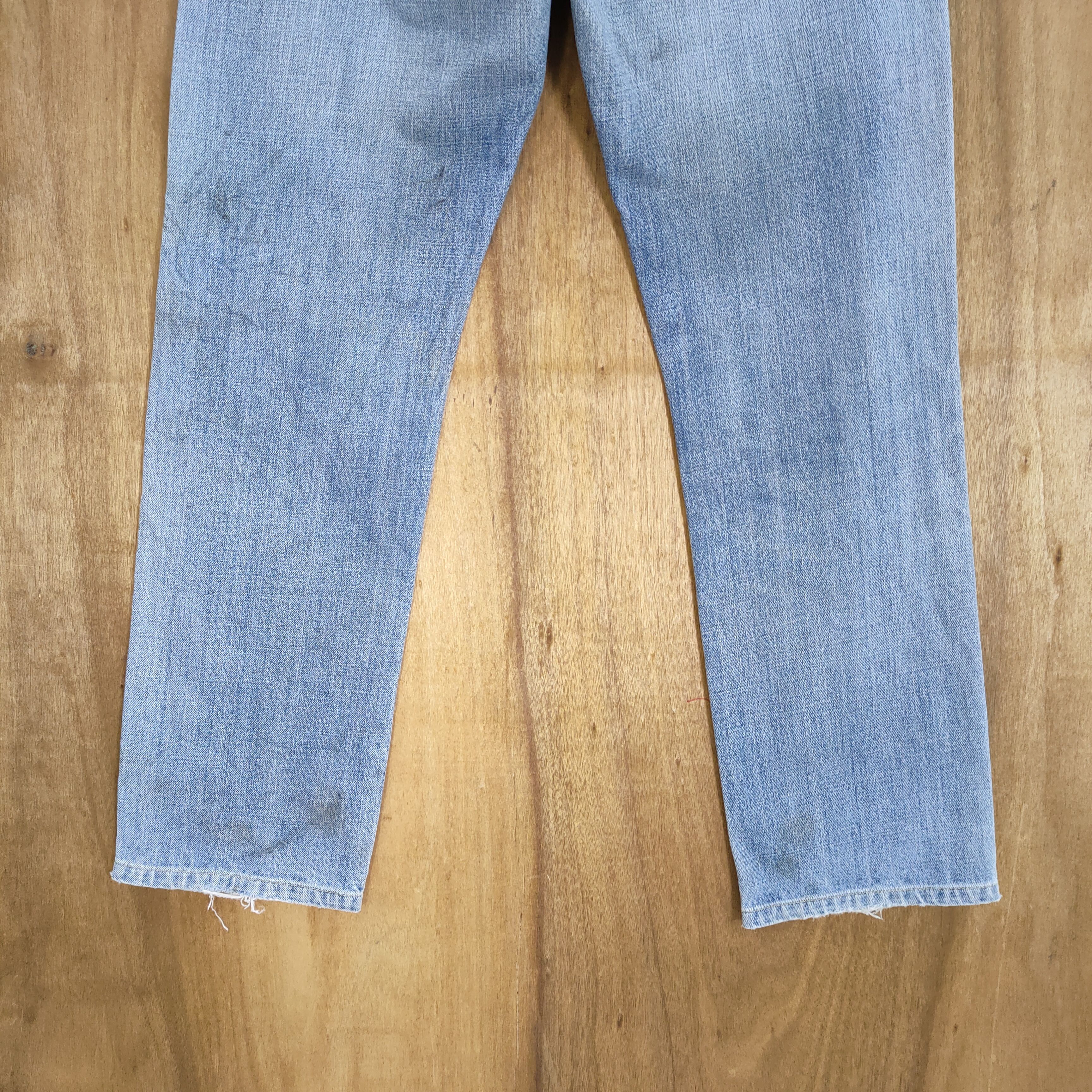 Japanese Brand JAPANES VINTAGE DISTRESSED JEAN DENIM PANTS Size US 32 / EU 48 - 10 Thumbnail