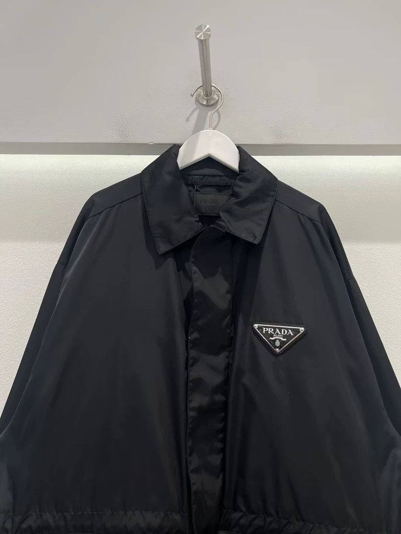 Prada Prada Metal triangle logo nylon zipper jacket 2501-Nextarro Size US M / EU 48-50 / 2 - 3 Thumbnail