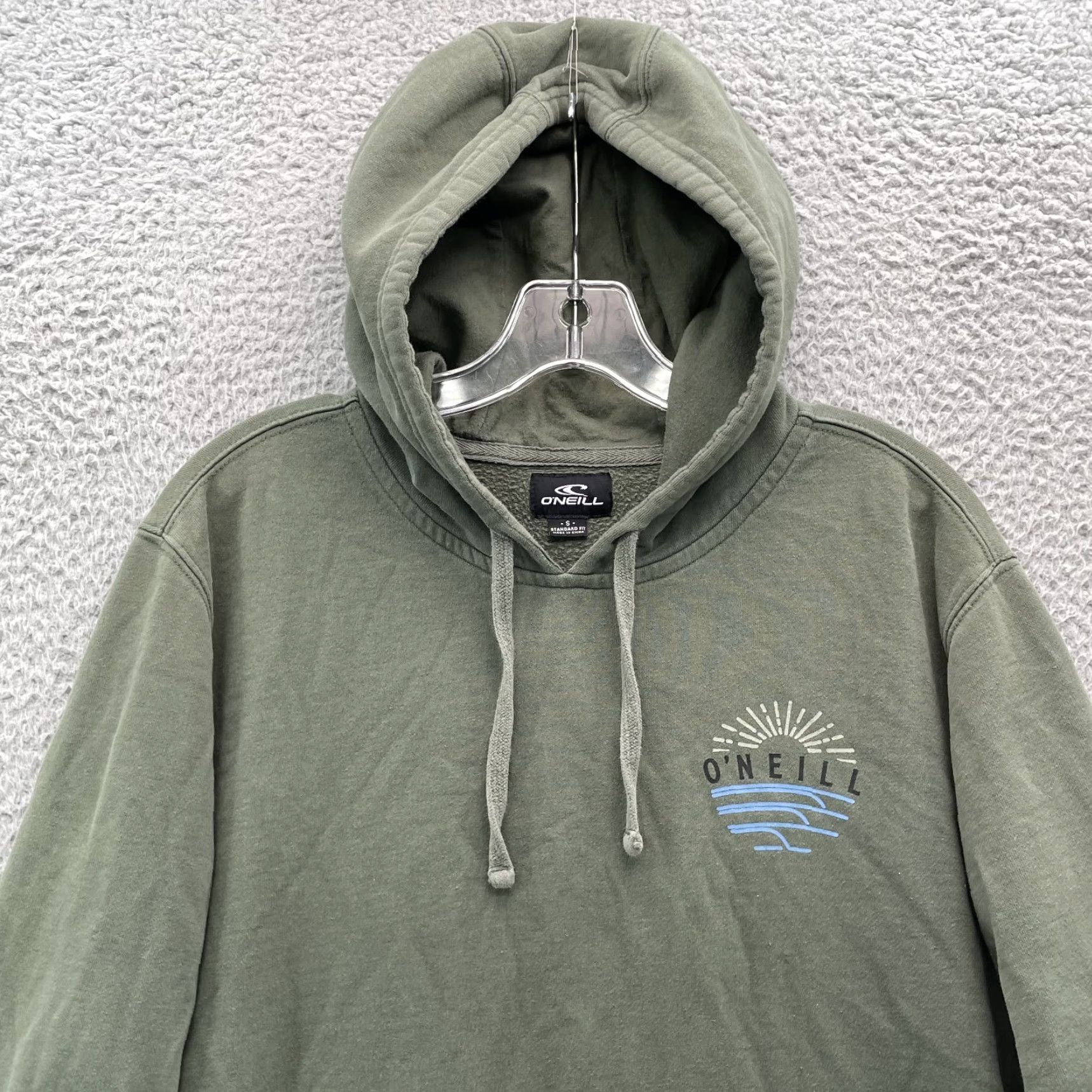 O'Neill VINTAGE O'Neill Hoodie Men Small Green Hawaii Rainbow 90s Retro Academia Surf Skateboard Shirt Size US S / EU 44-46 / 1 - 2 Thumbnail