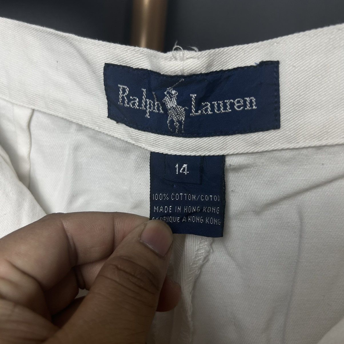 Ralph Lauren Vintage Ralph Lauren White Short Size US 32 / EU 48 - 5 Thumbnail