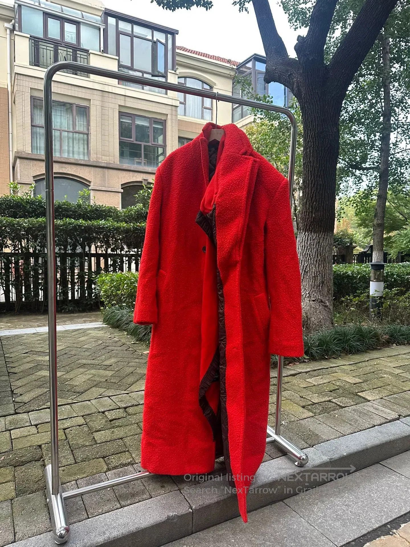 Y/Project red long coat from Y/project. Size US S / EU 44-46 / 1 - 1 Thumbnail
