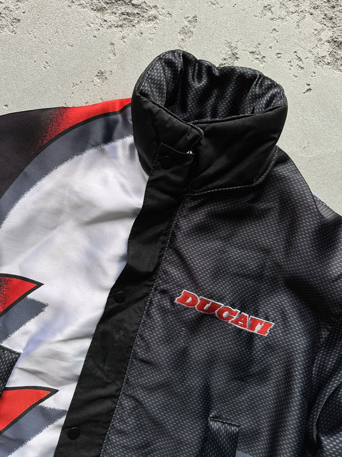 NASCAR VINTAGE DUCATI RACING NASCAR JACKET 90s USA SPORT Size US S / EU 44-46 / 1 - 4 Thumbnail