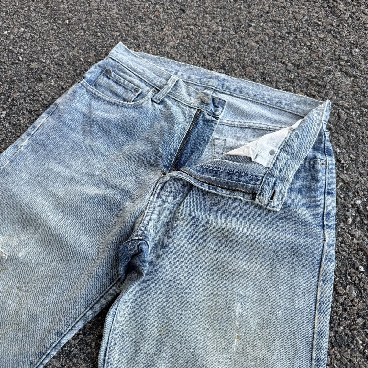 Japanese Brand VINTAGE JAPANASE STRAIGHT FADED JEAN DENIM PANTS Size US 31 - 9 Thumbnail