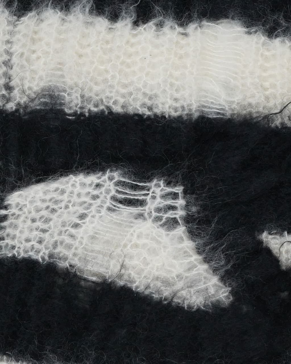 Junya Watanabe Junya Watanabe Distressed Mohair Sweater - AW14 Size US S / EU 44-46 / 1 - 4 Thumbnail