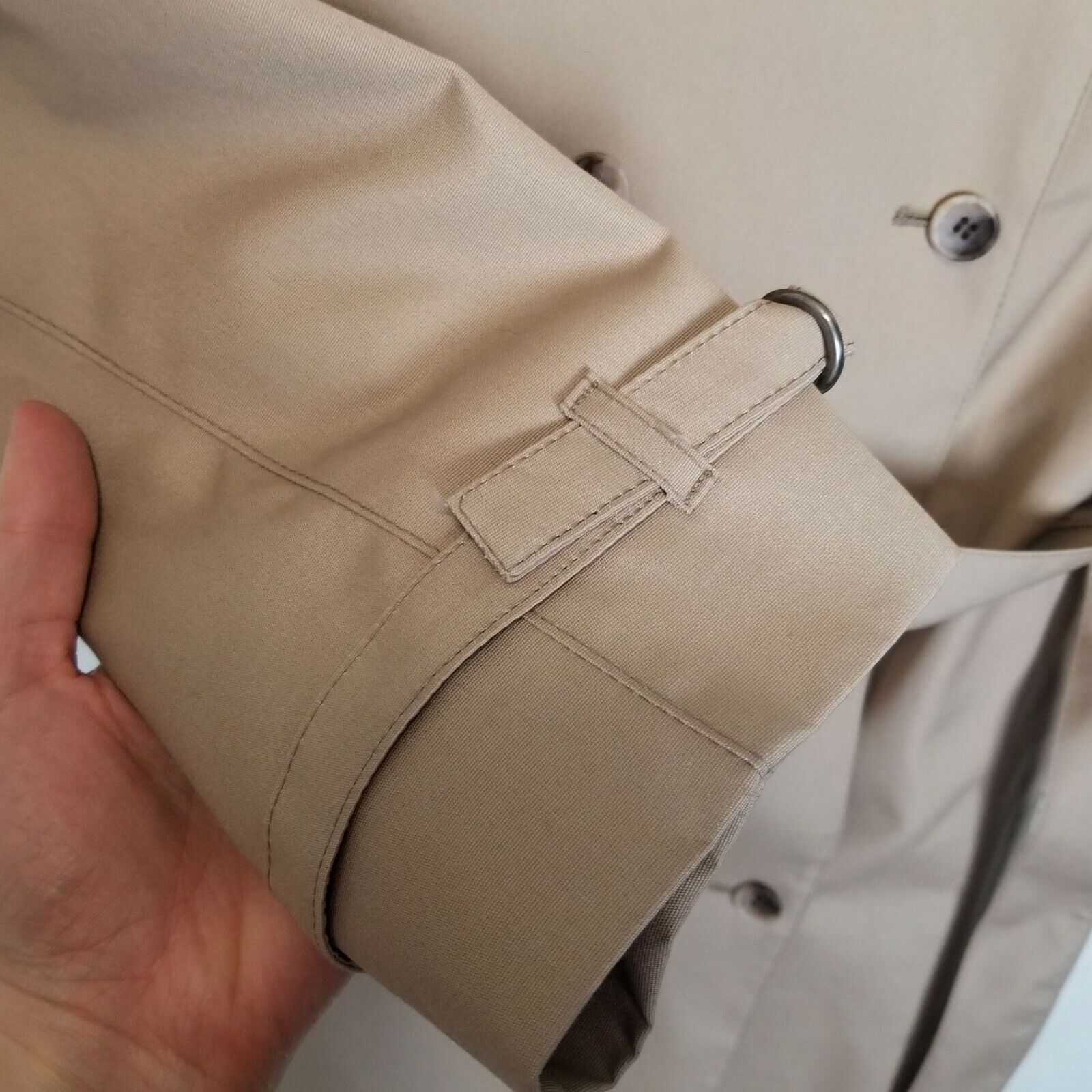 London Fog Vintage London Fog Womens Trench Coat Size 16.5 Maincoat Size XL / US 12-14 / IT 48-50 - 4 Thumbnail