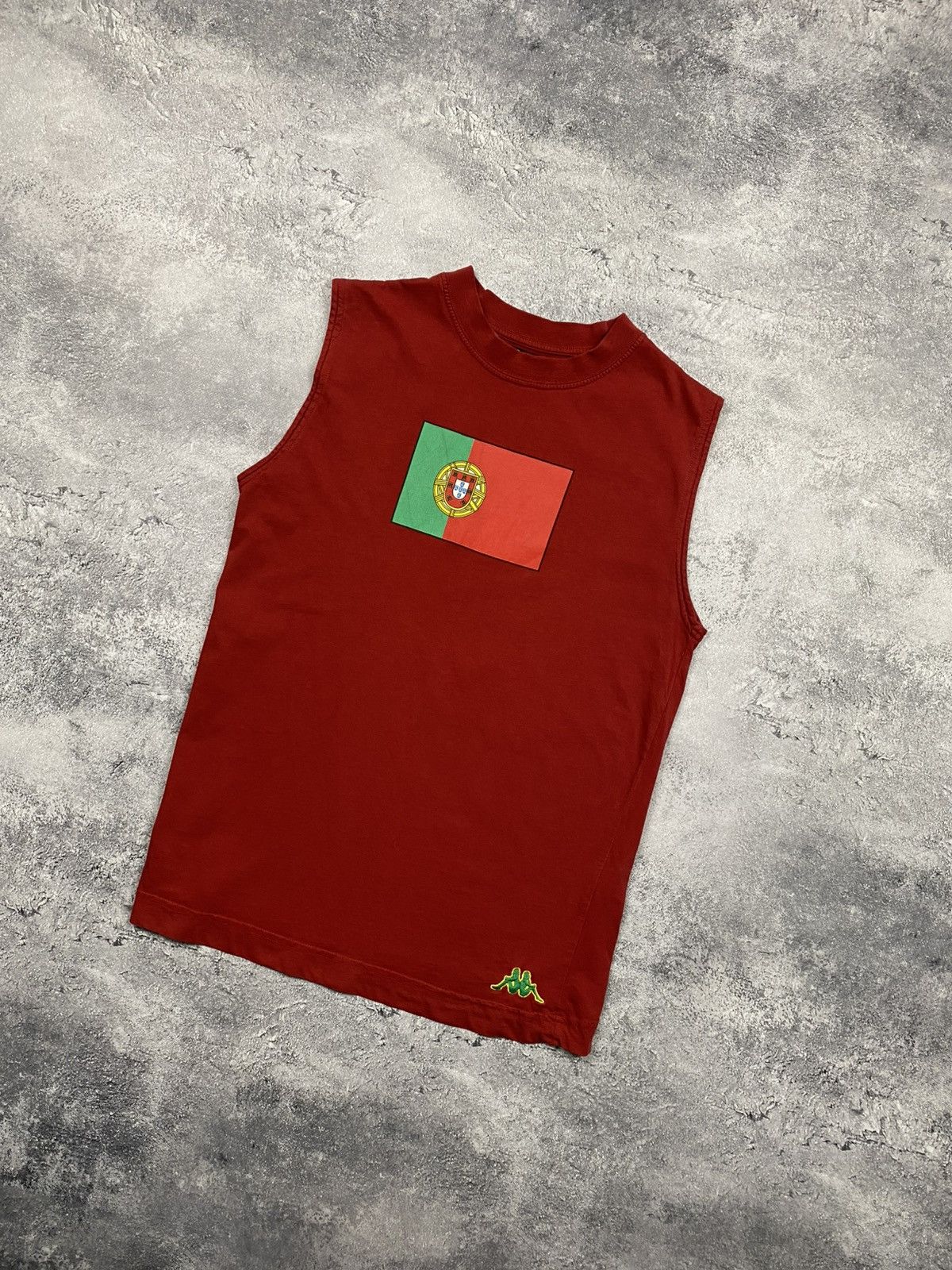 Kappa Vintage Kappa Portugal Tank Top Jersey 90s Rare Size US S / EU 44-46 / 1 - 3 Thumbnail