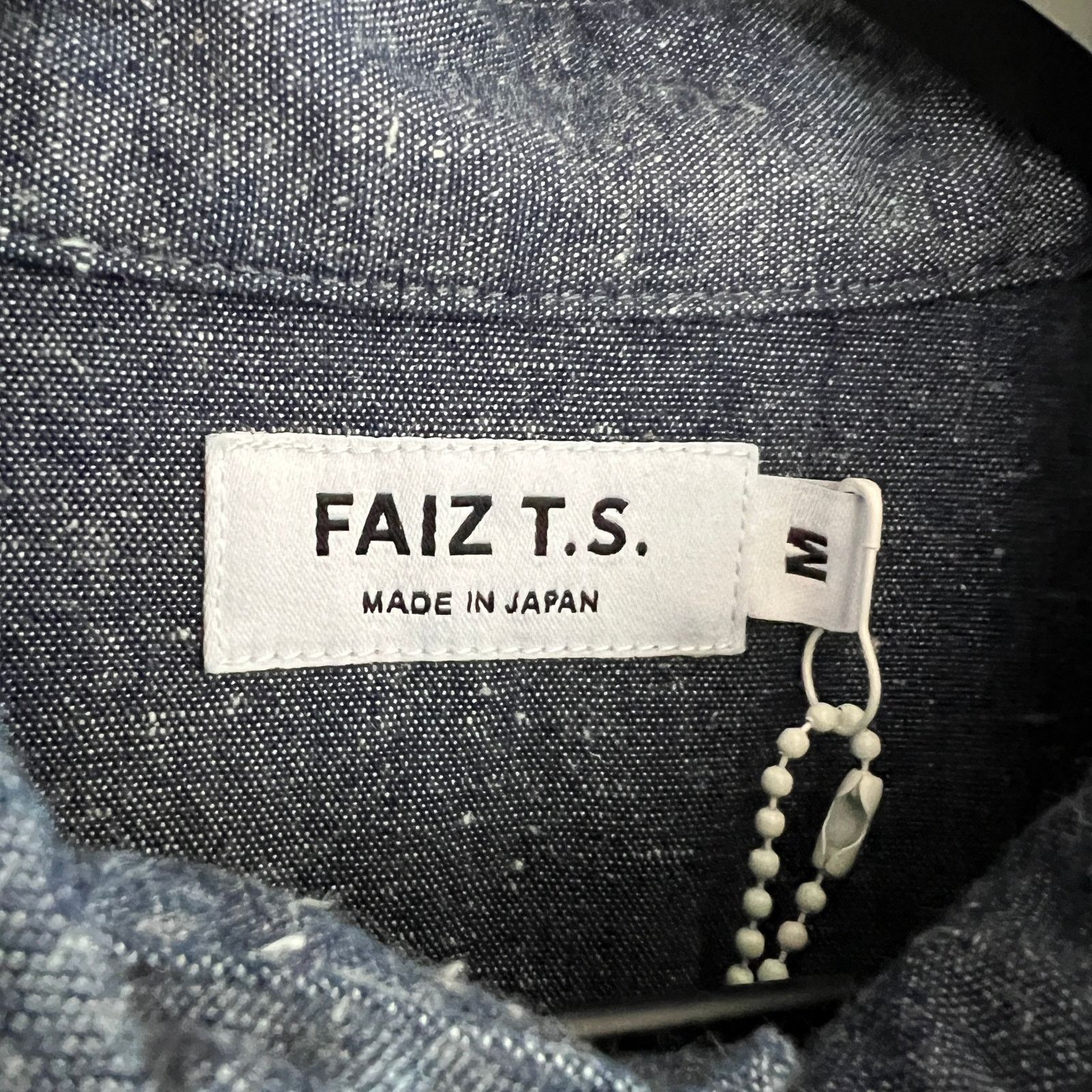 Japanese Brand FAIZ T.S. Made Japan Men's Arrow Nep Shirt M NWT Size US M / EU 48-50 / 2 - 7 Thumbnail